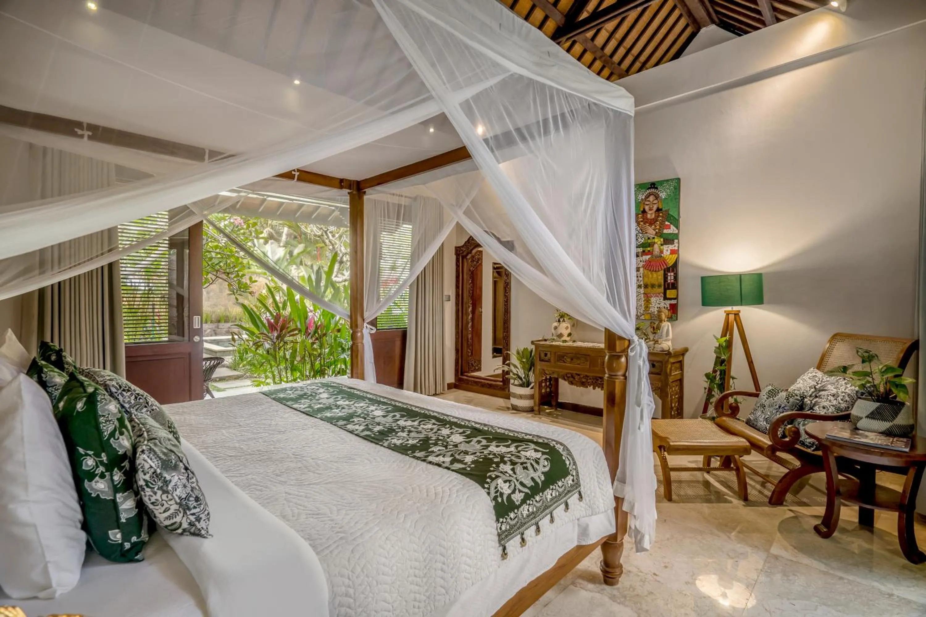 Bedroom, Bed in Kano Sari Ubud Villas