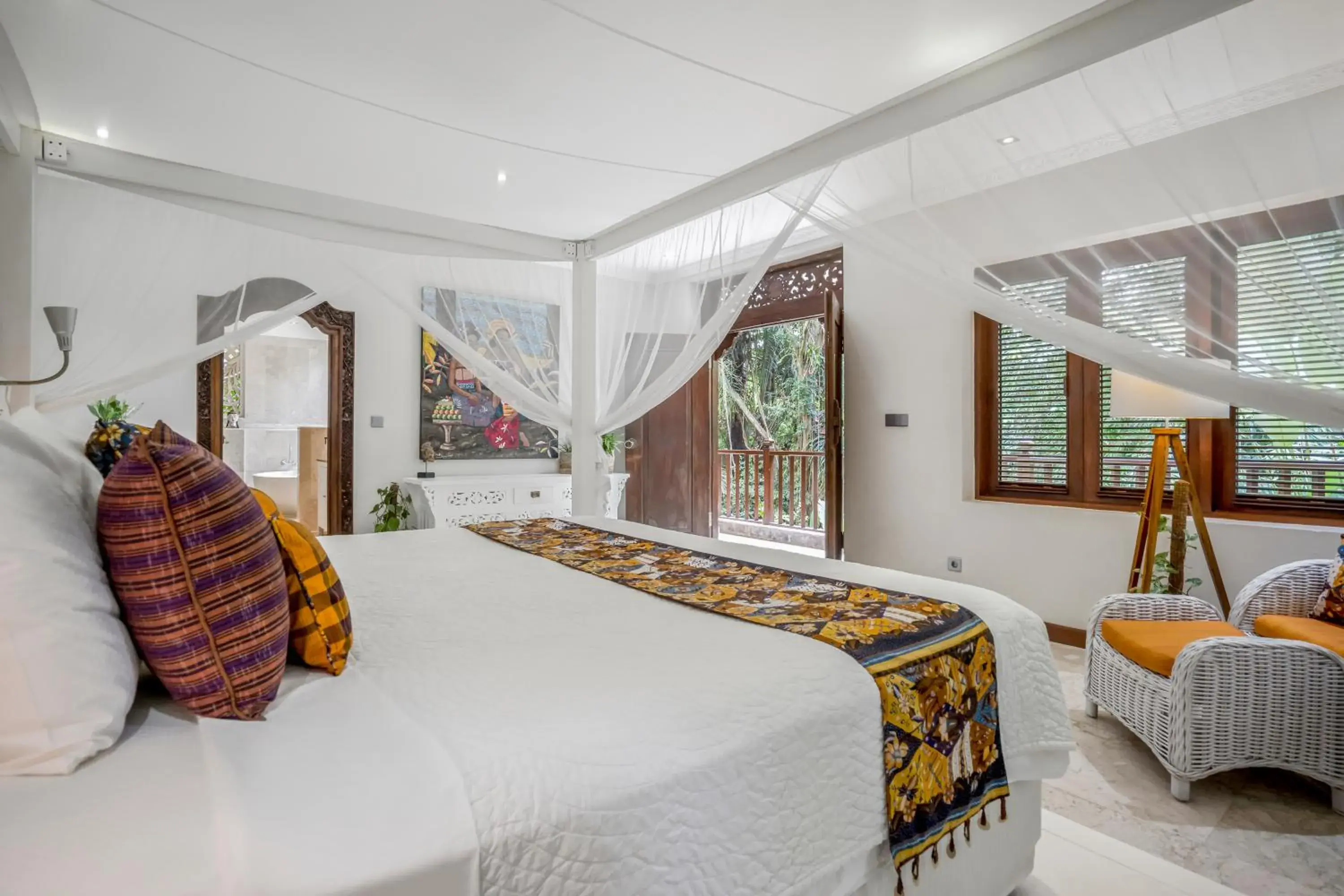 Sungai Deluxe Double or Twin Room in Kano Sari Ubud Villas Sungai Deluxe Double or Twin Room in Kano Sari Ubud Villas