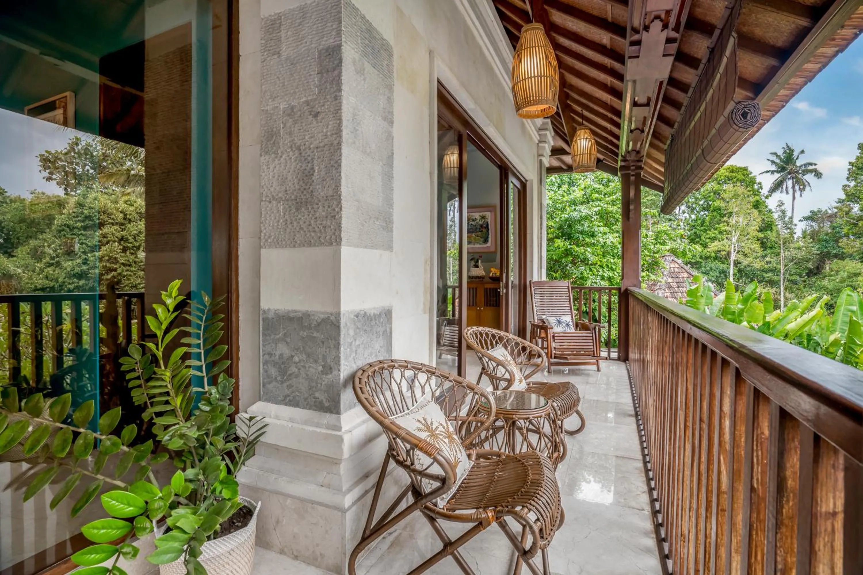 View (from property/room) in Kano Sari Ubud Villas