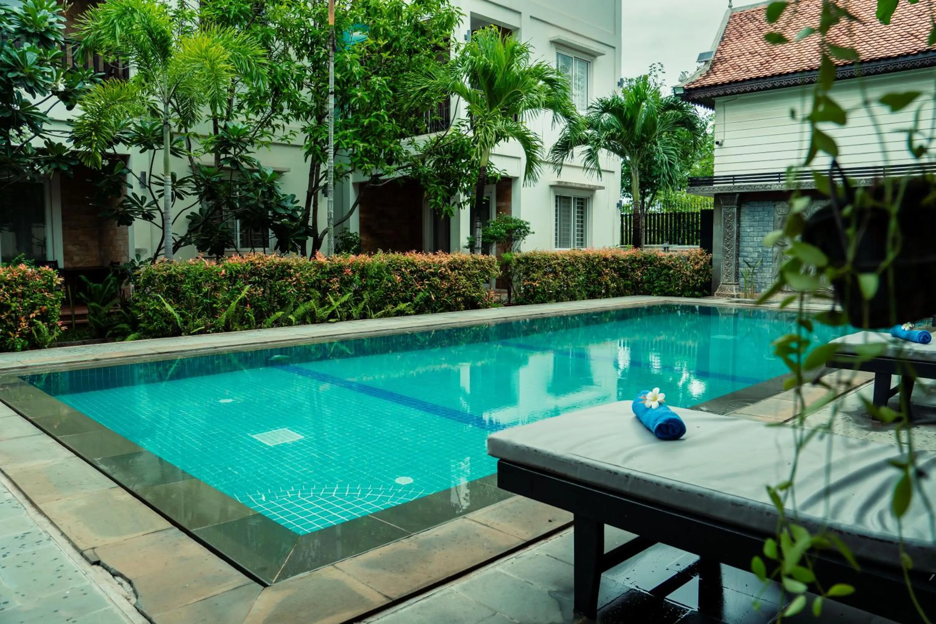 Pool view in Siemreap Green Residence