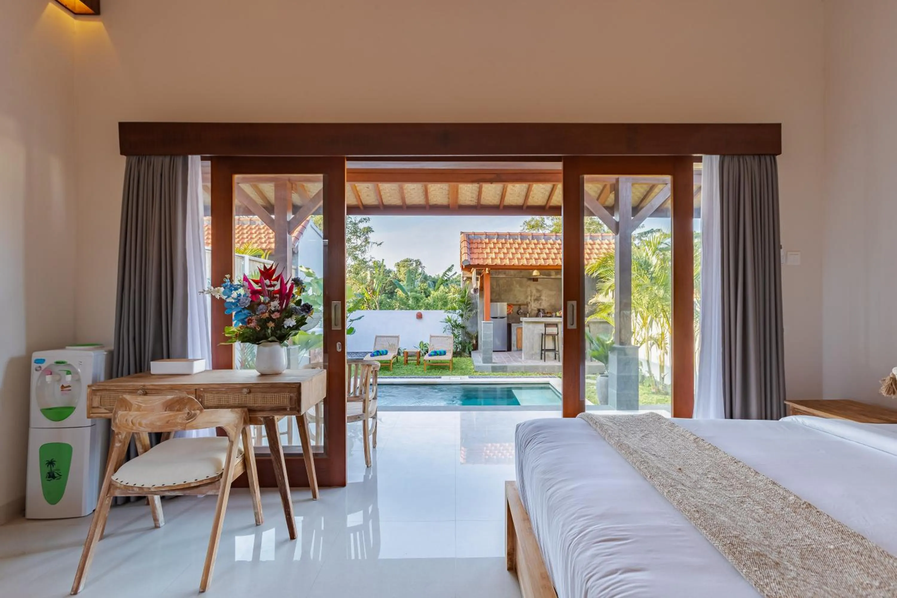 Bedroom, Bed in The Lavana Roemah Juwet Nyanyi Beach