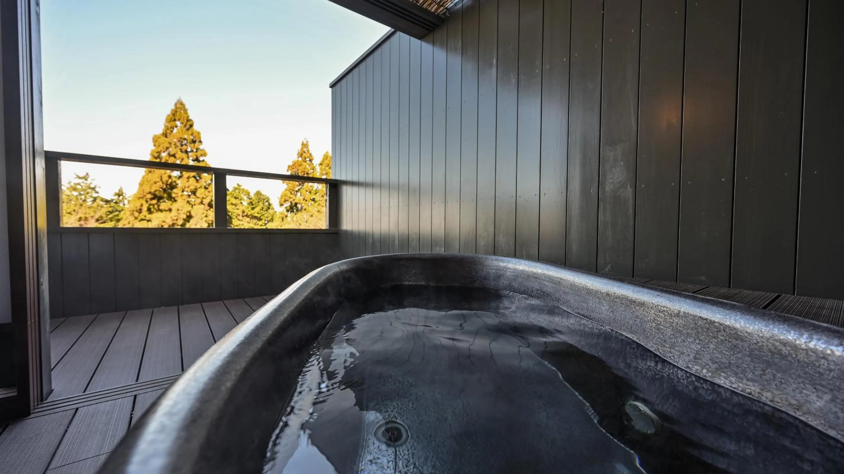 Hot Spring Bath in Kaze no Tani no Iori