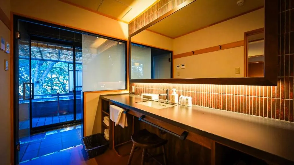 Bathroom in Kaze no Tani no Iori