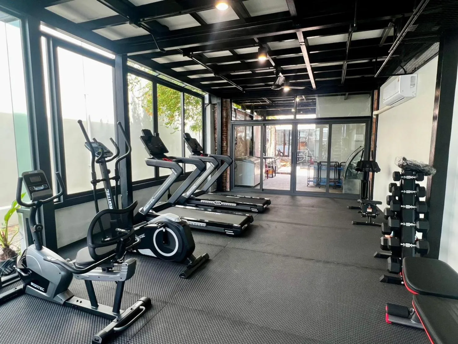 Fitness centre/facilities in Casa Der See Boutique House