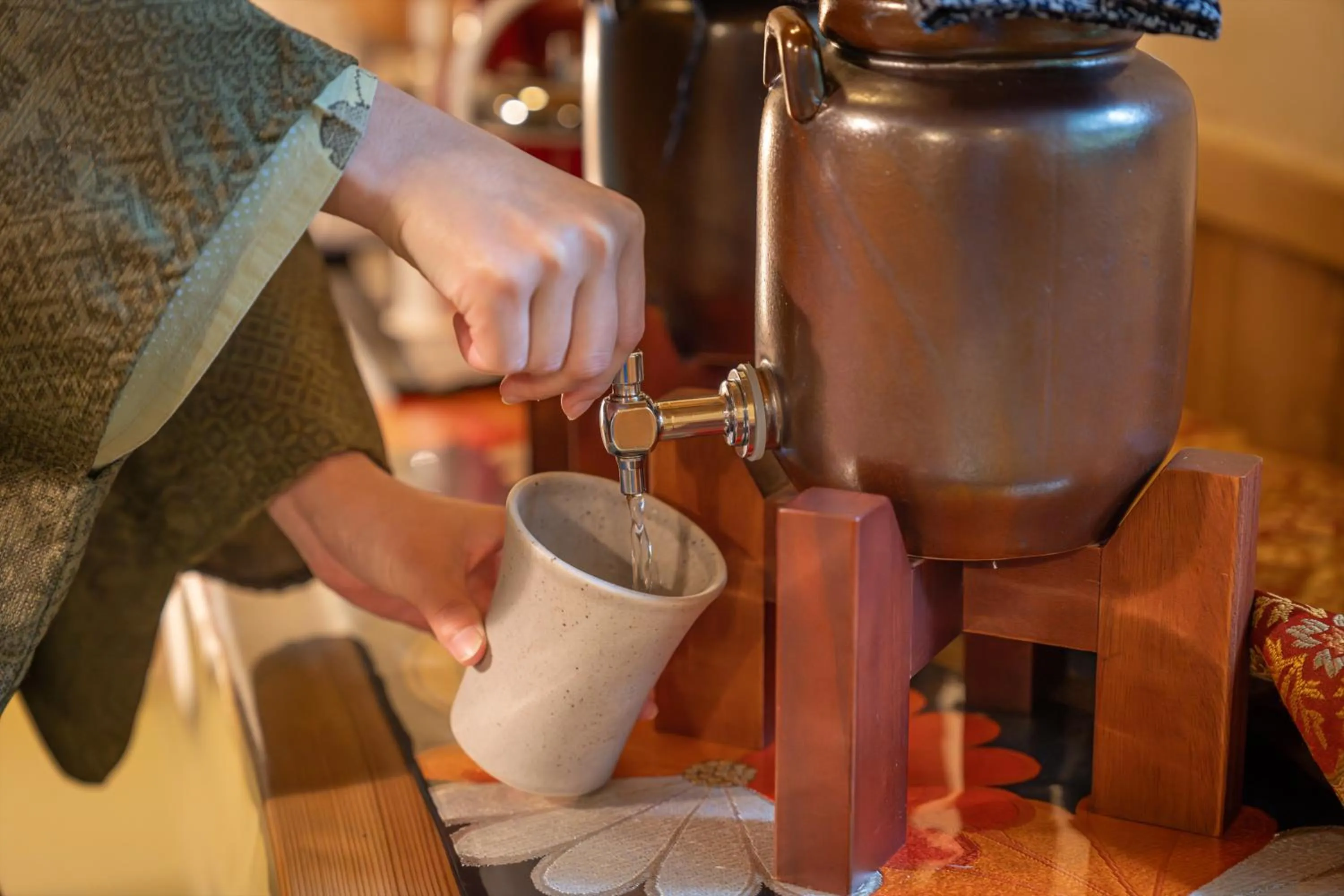 Non alcoholic drinks in Tsuwabuki no Hana