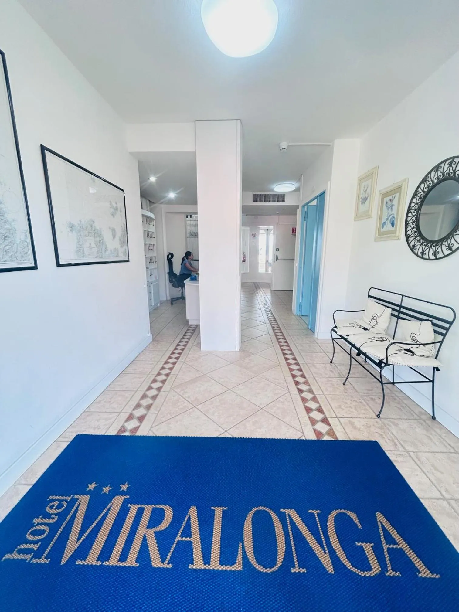 Lobby or reception in Hotel Miralonga