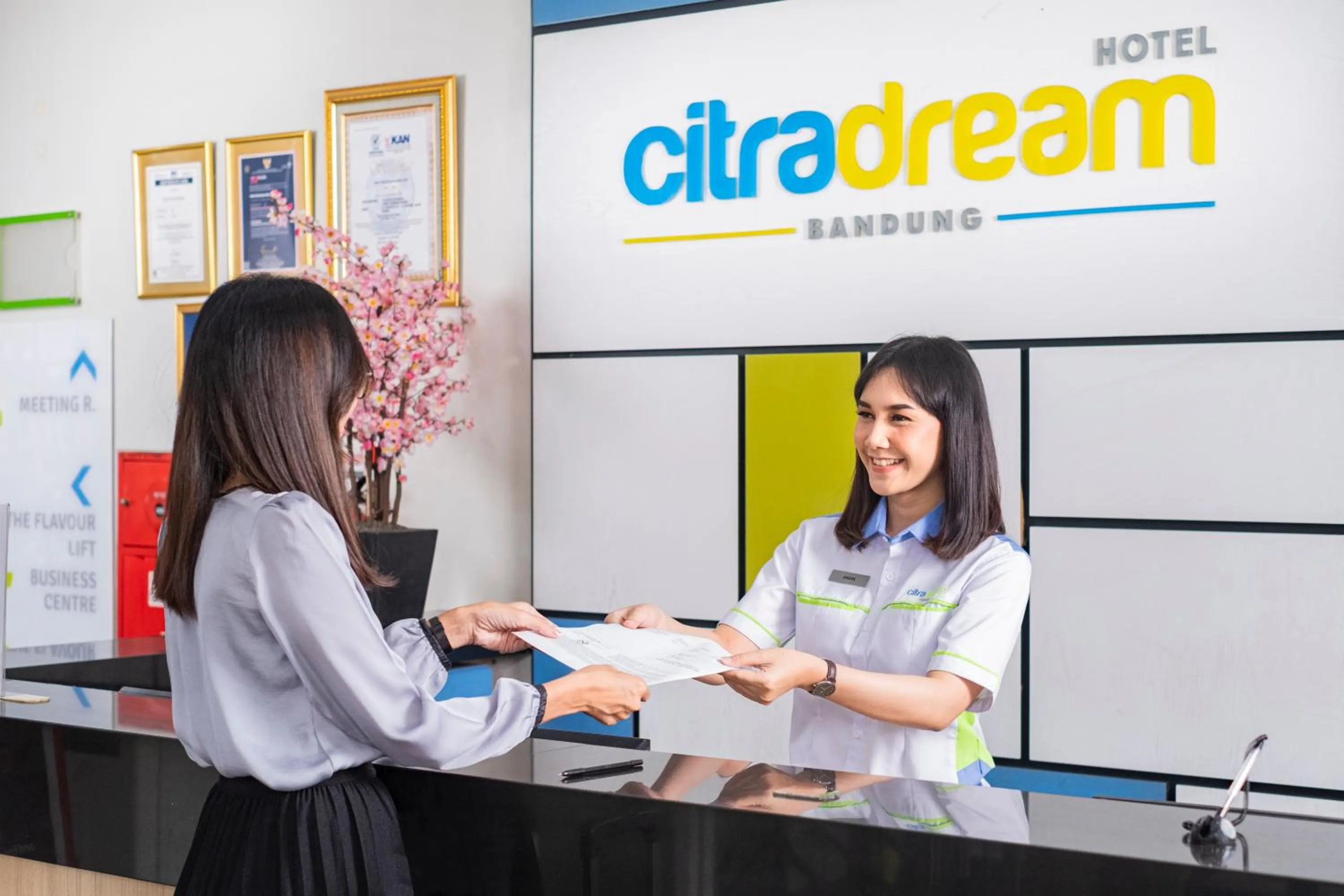 Staff in Hotel Citradream Bandung