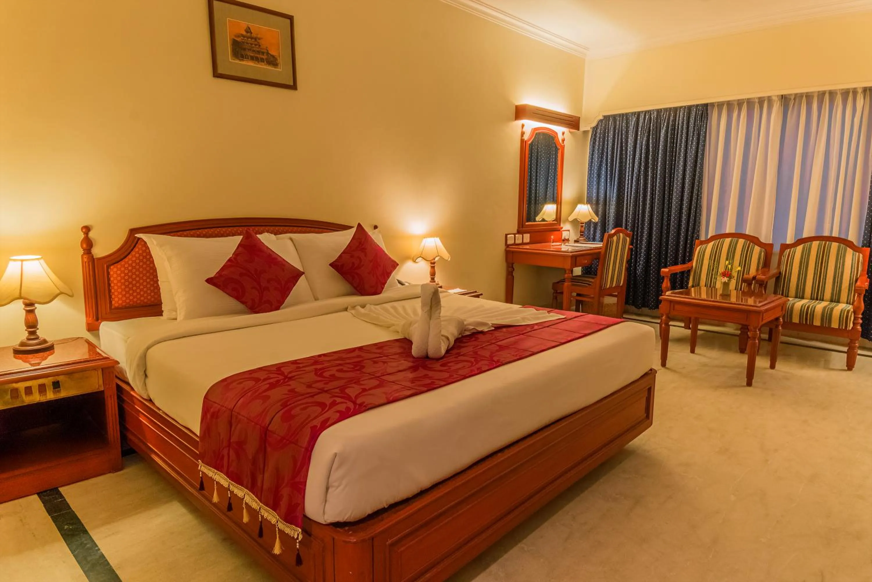 Photo of the whole room, Bed in Hotel Annamalai International