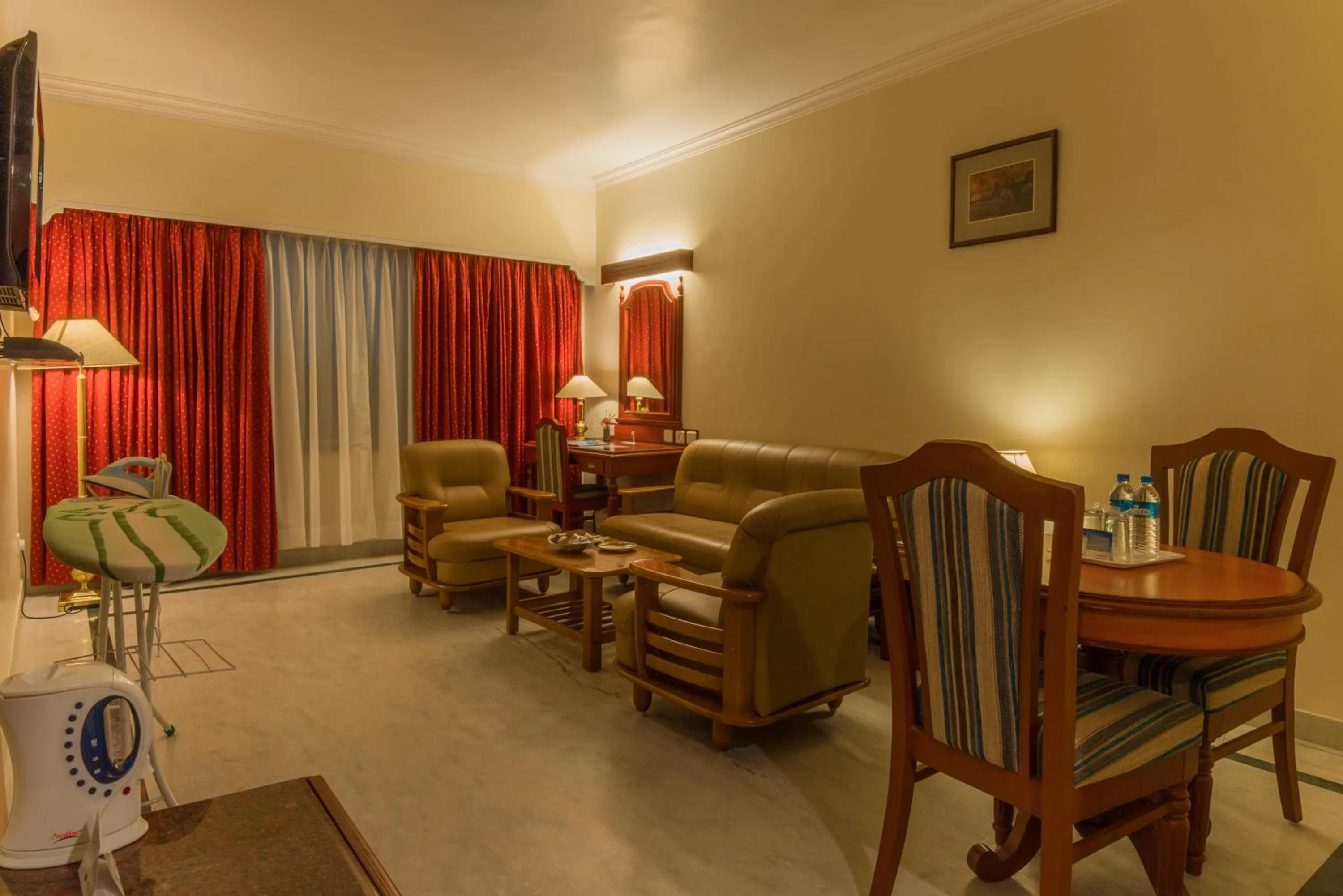 Seating area in Hotel Annamalai International