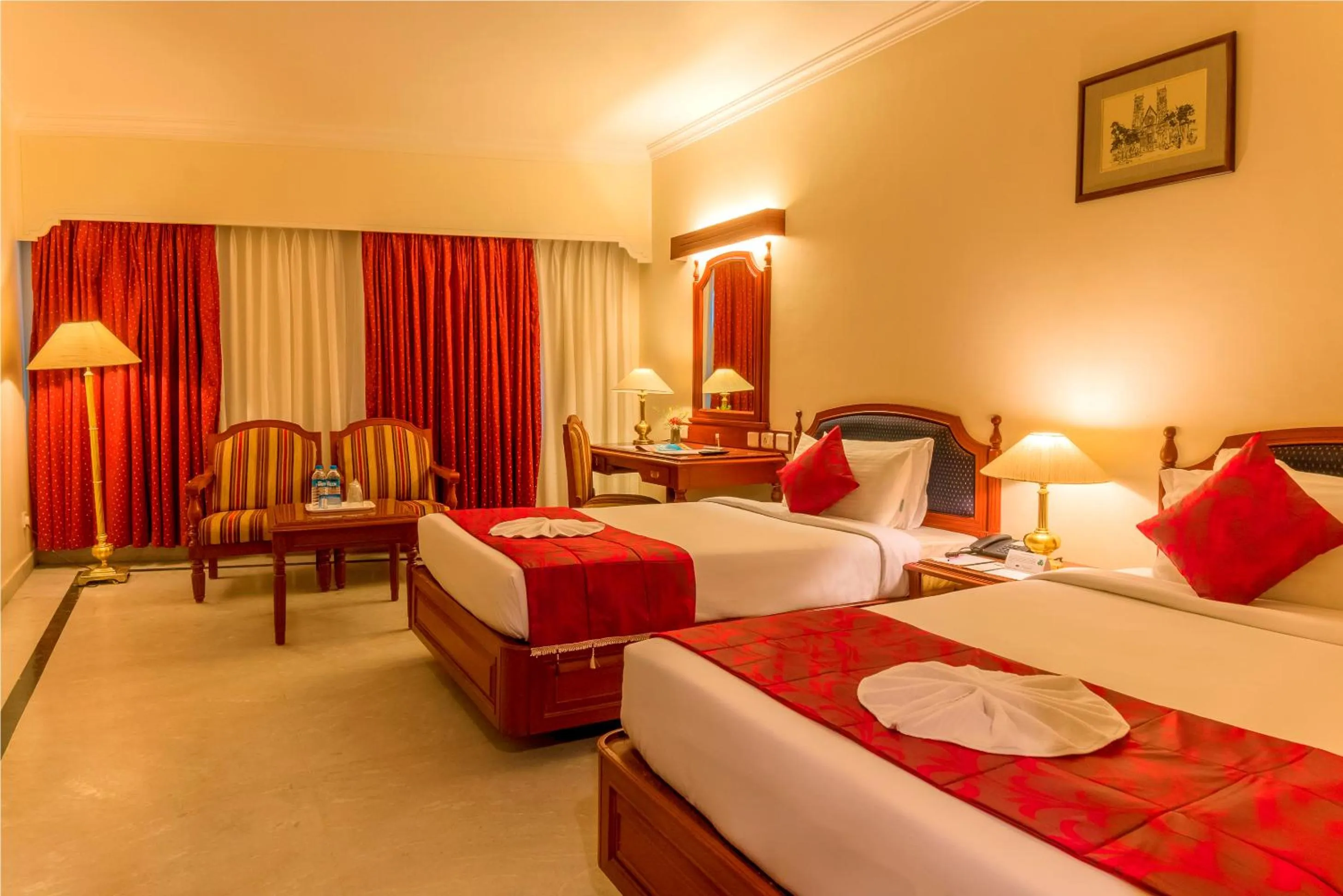 Photo of the whole room, Bed in Hotel Annamalai International