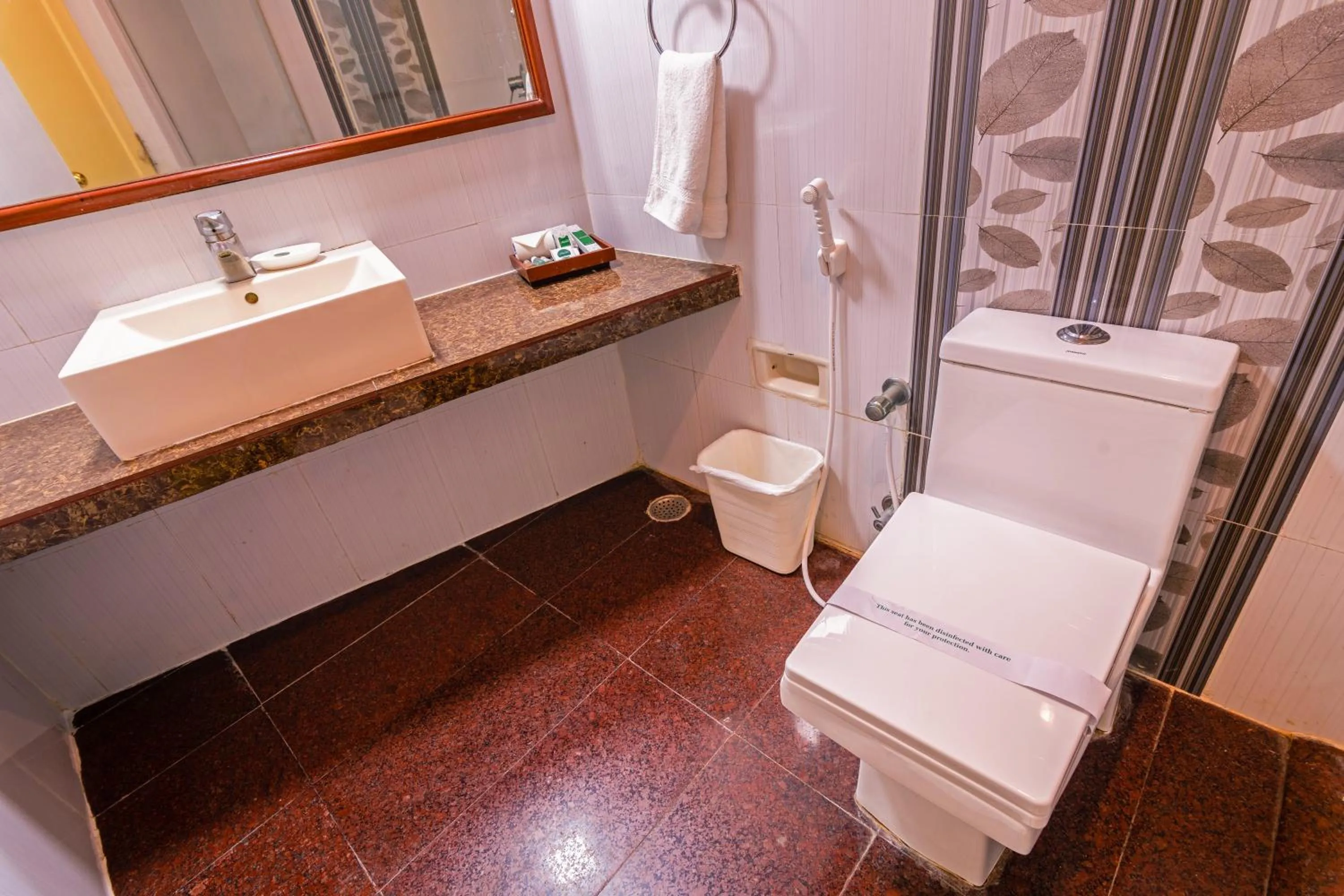 Shower in Hotel Annamalai International