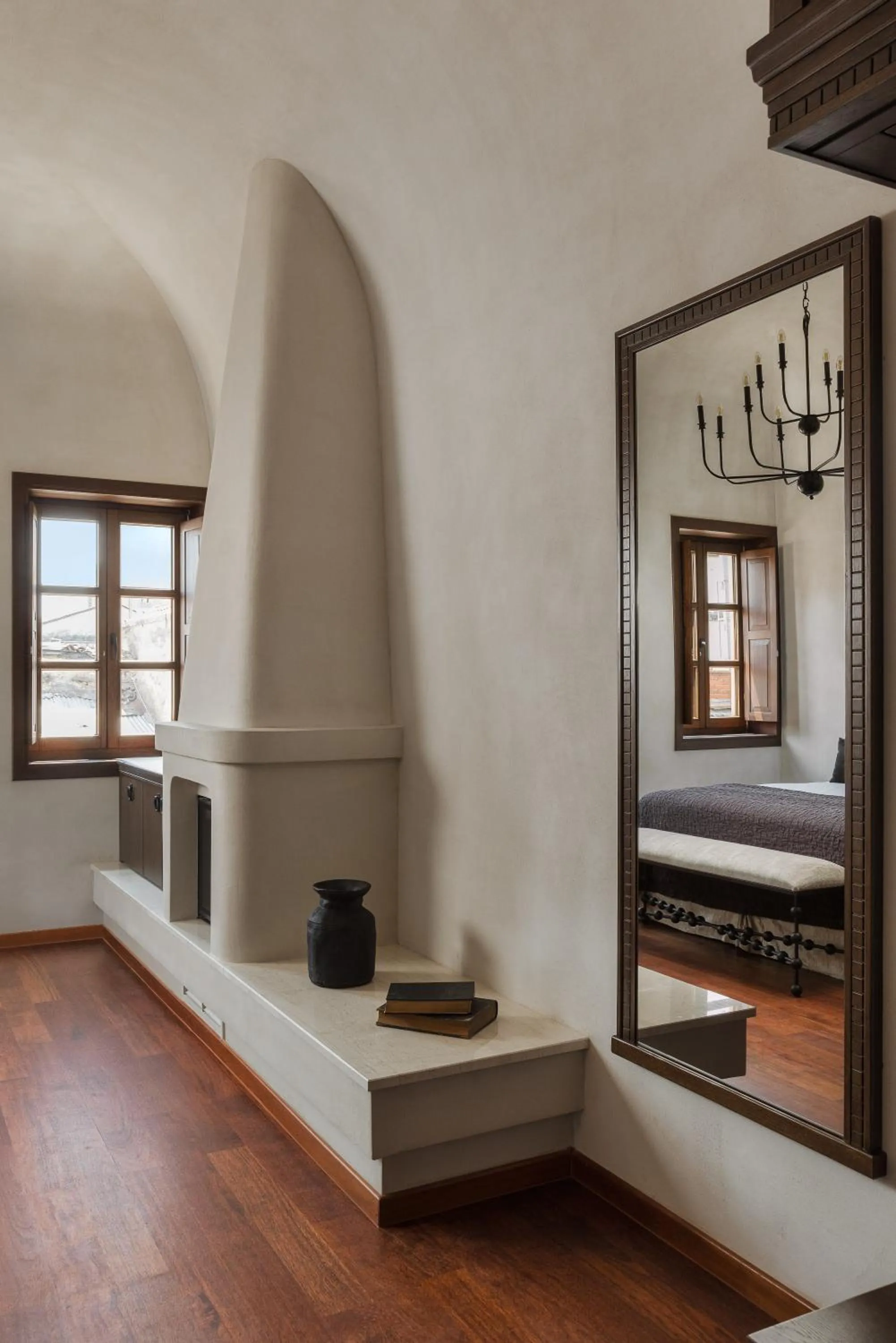 Bed in Stoes Boutique Hotel