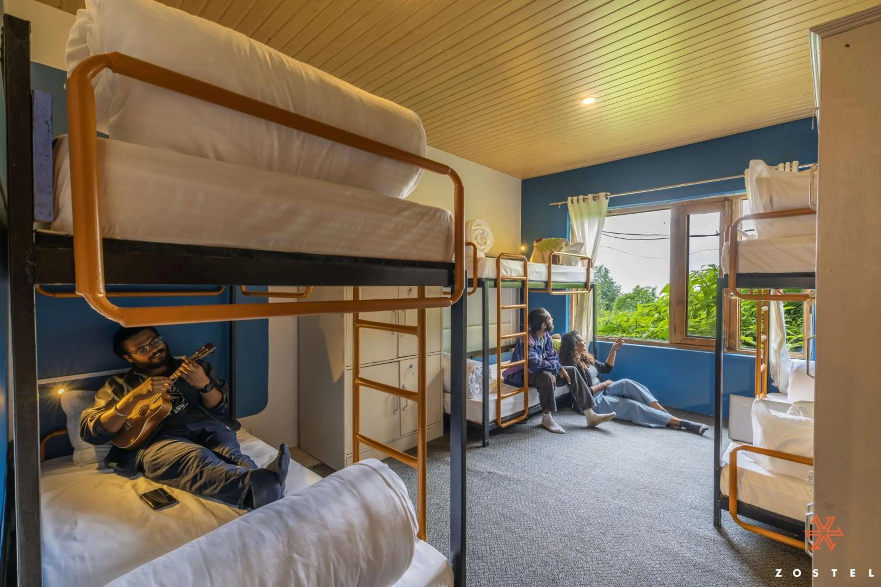 Photo of the whole room, Bed in Zostel Shoja, Jibhi