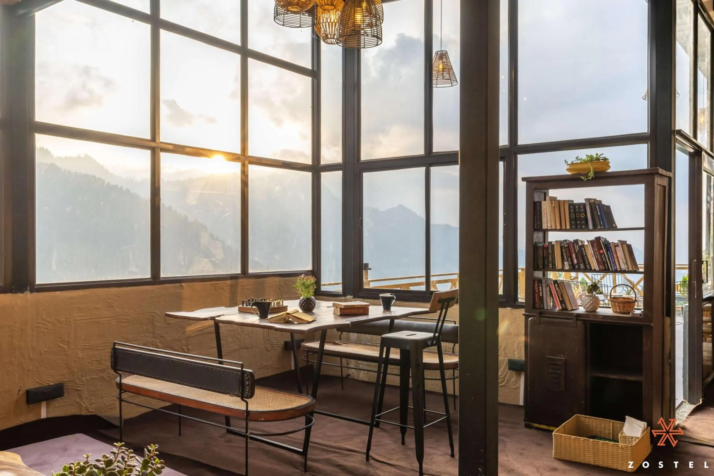 Natural landscape in Zostel Shoja, Jibhi