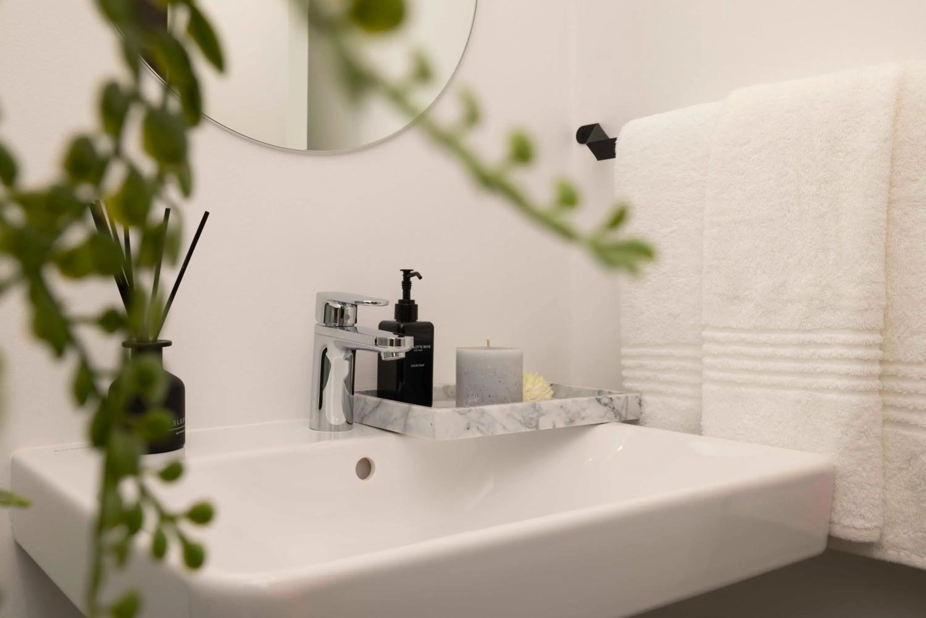 Bathroom in EIGHTY2 ON M - Fluent Serviced Apartments