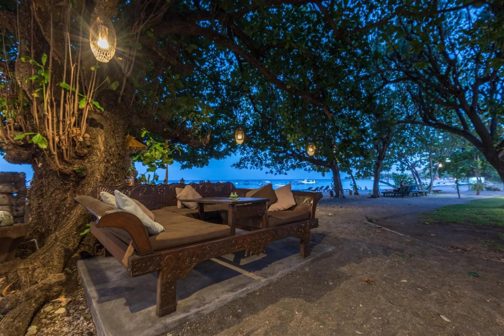 Restaurant/places to eat in Hotel Pondok Sari Beach & SPA Resort