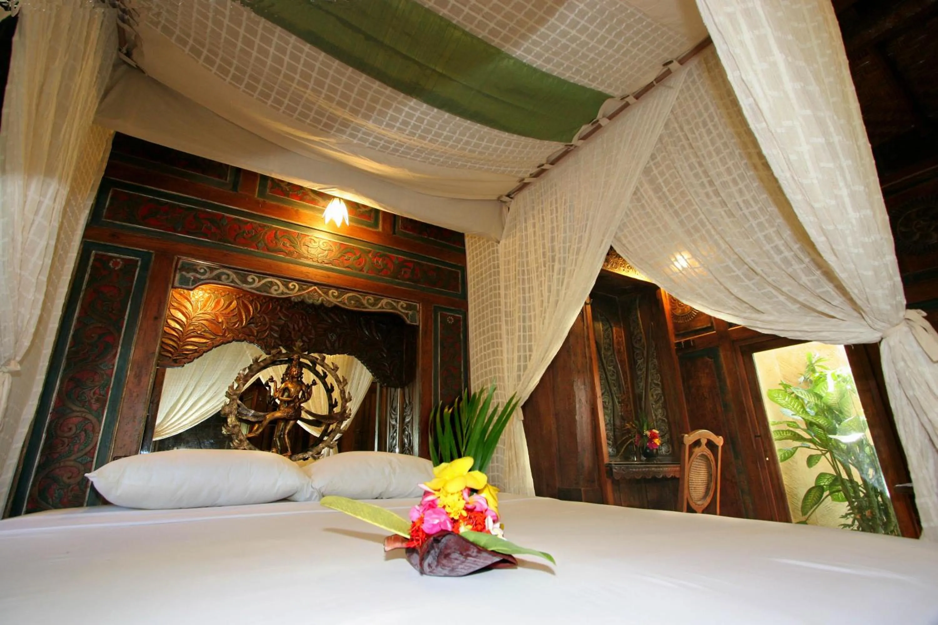 Bedroom, Bed in Hotel Pondok Sari Beach & SPA Resort