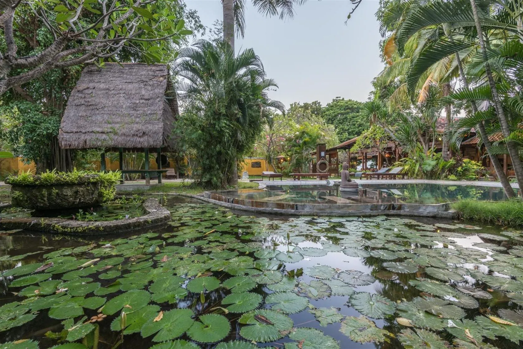 Natural landscape in Hotel Pondok Sari Beach & SPA Resort