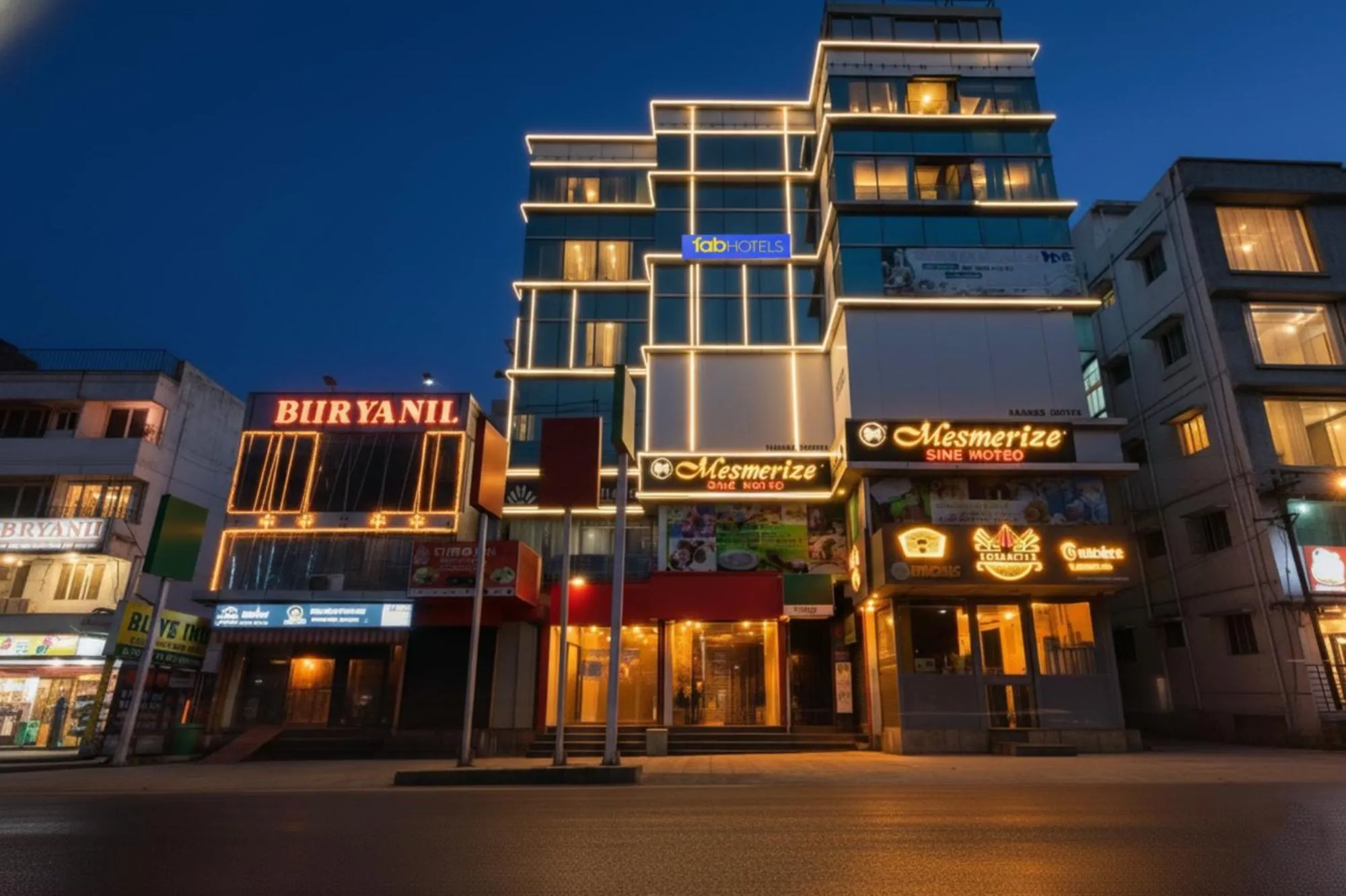 Property building in FabHotel Relyef Inn