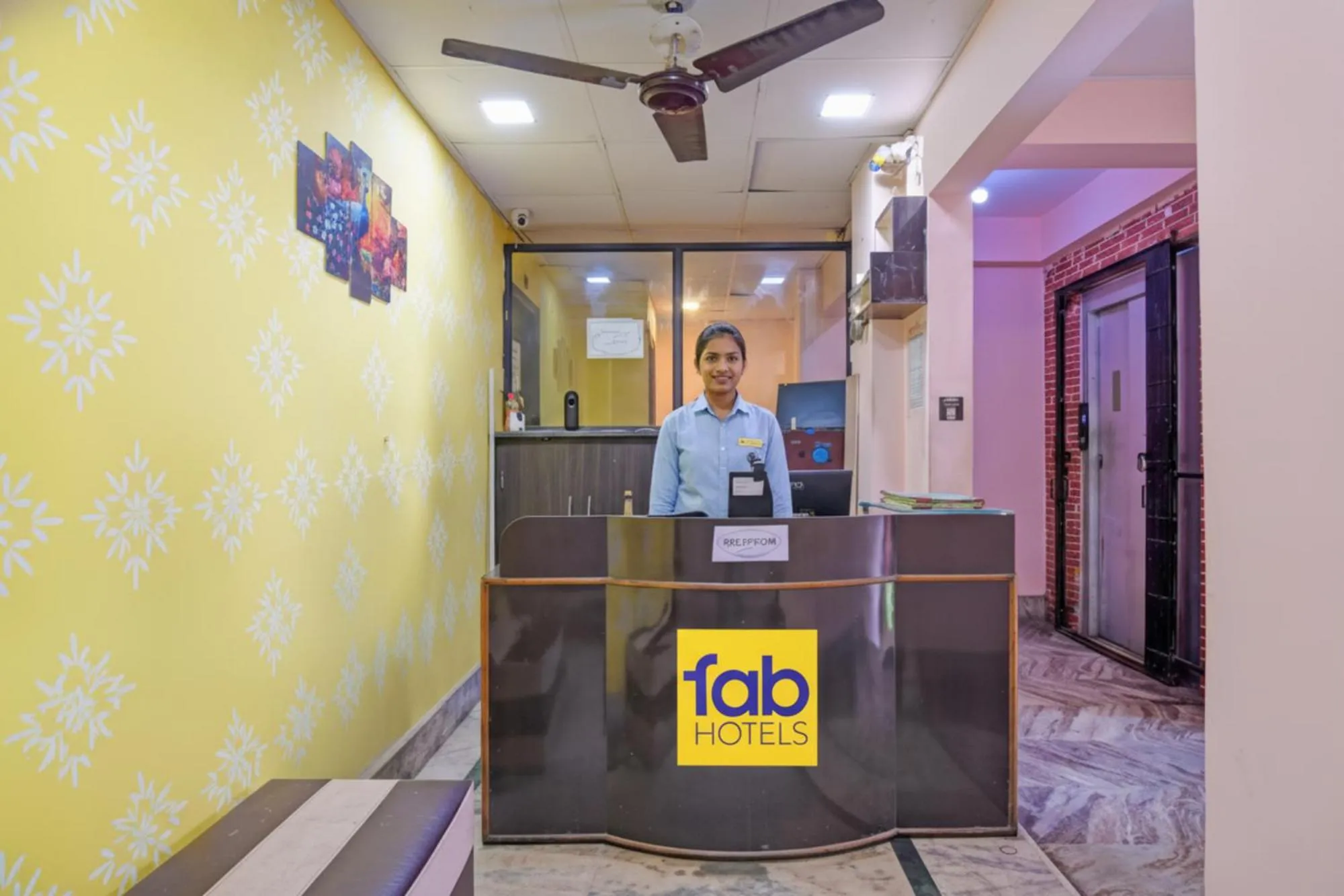 Lobby or reception in FabHotel Relyef Inn