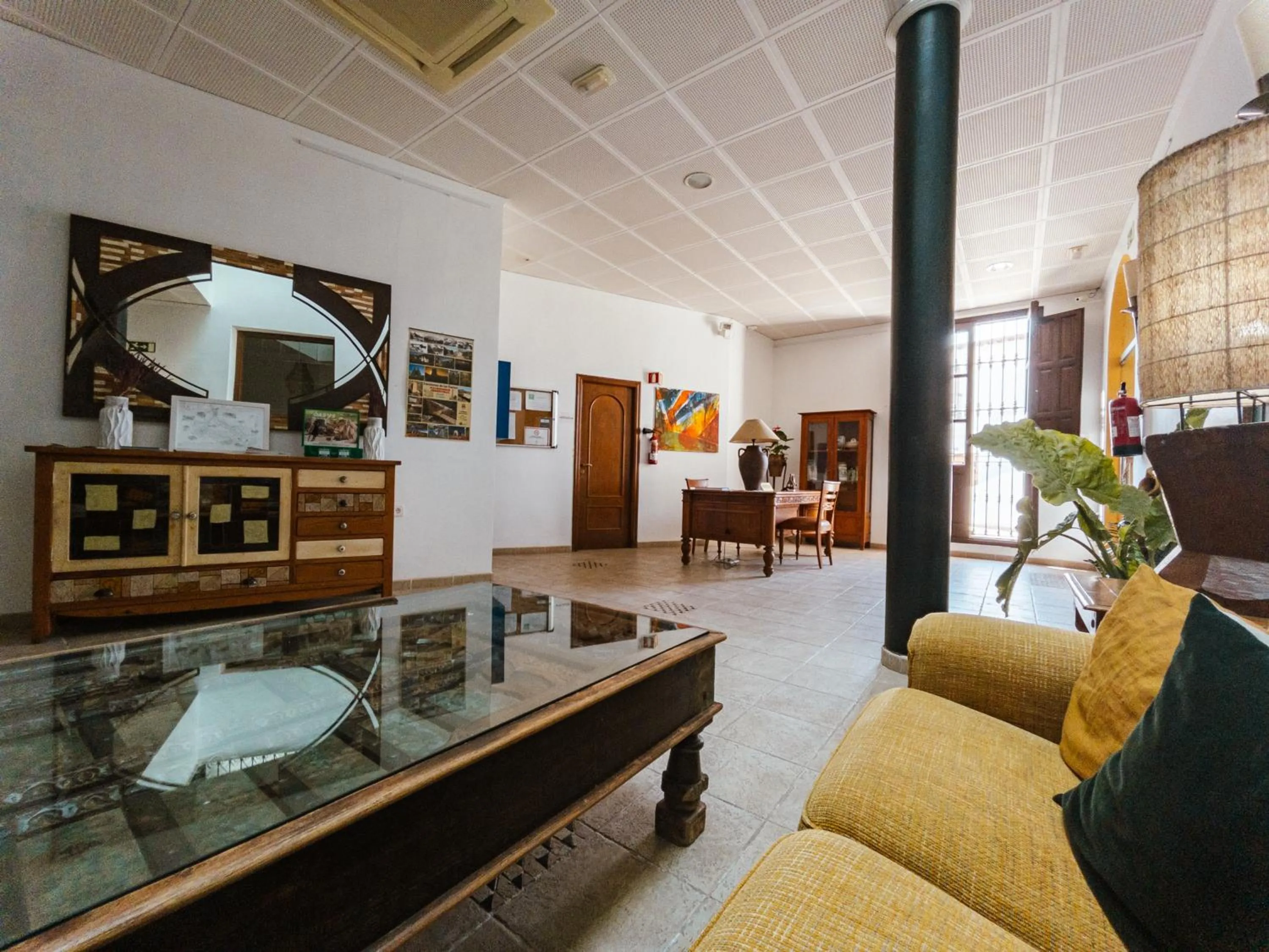Lobby or reception in HOTEL MUSEO Lucainena