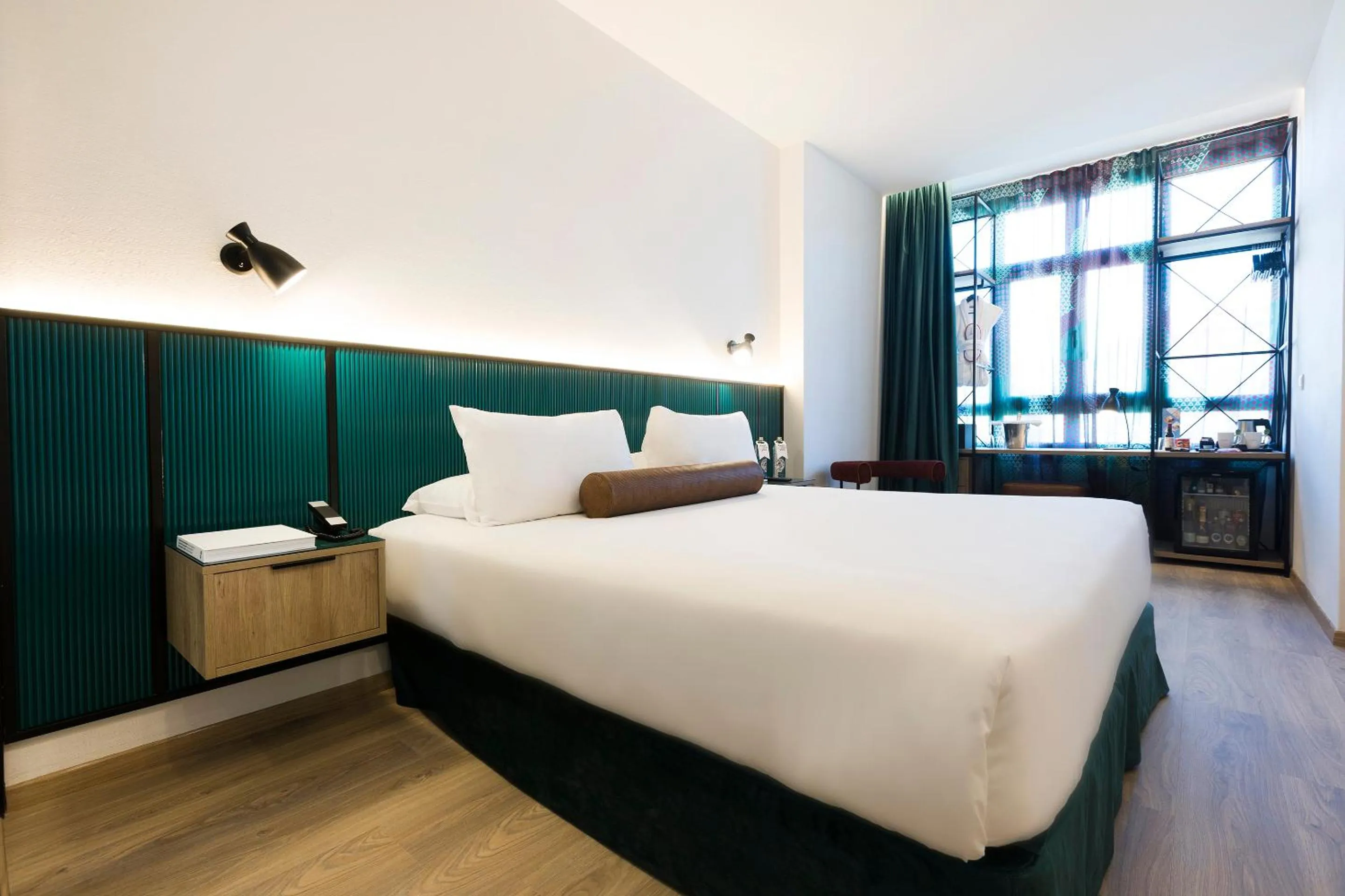Bedroom, Bed in Axel Hotel Bilbao - Adults Only