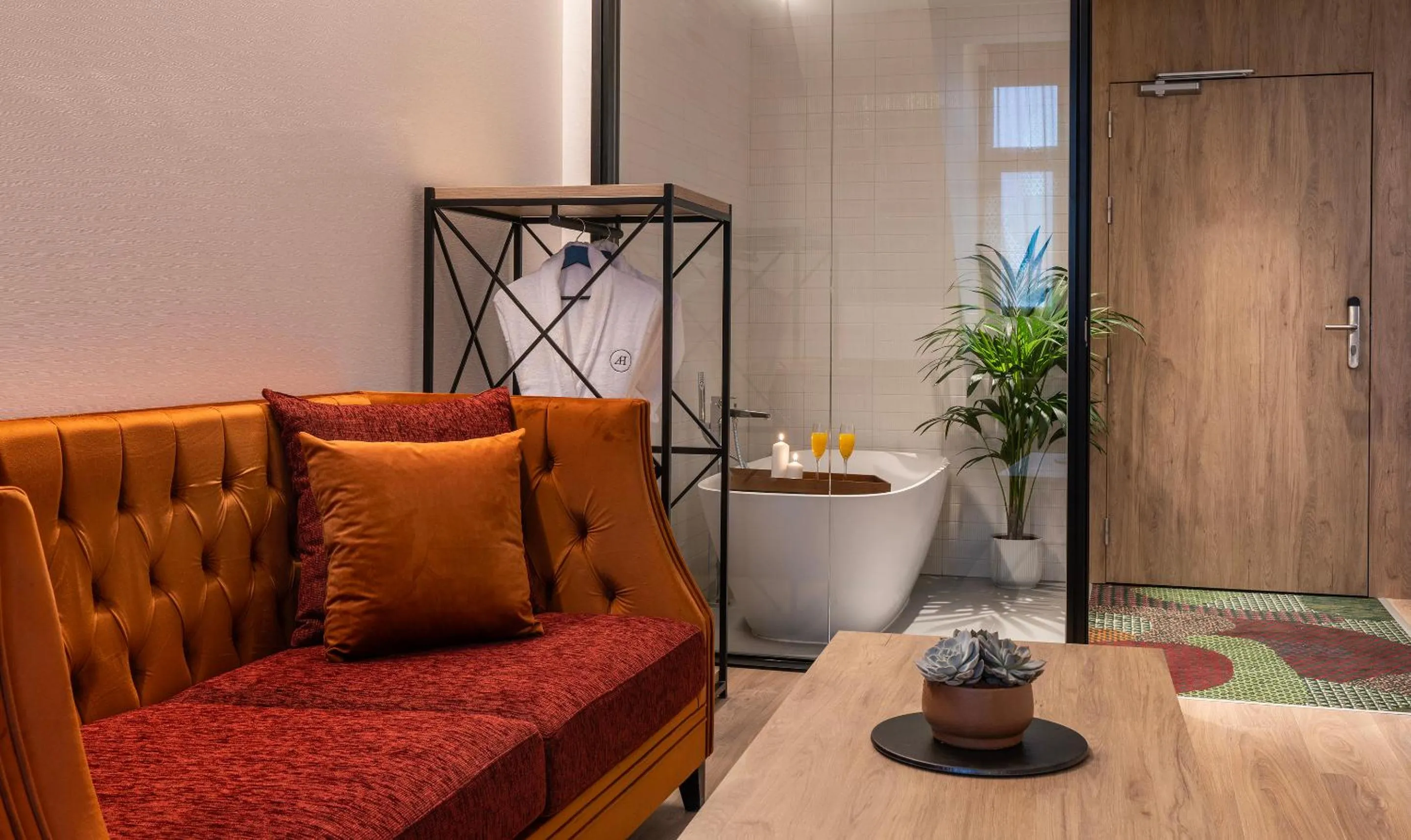 Bath in Axel Hotel Bilbao - Adults Only