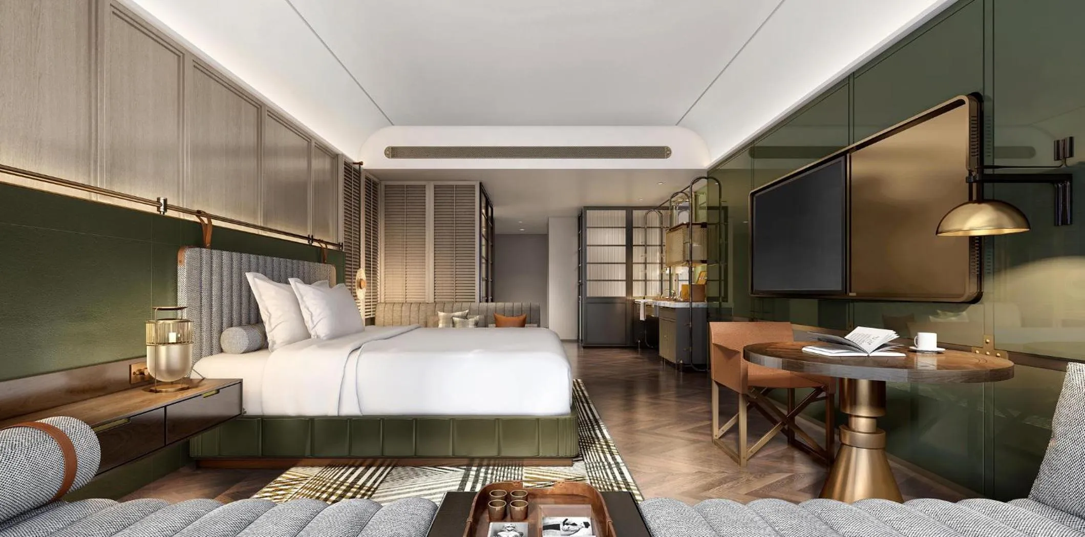 Photo of the whole room, Bed in Hotel Indigo Harbin Central Avenue by IHG