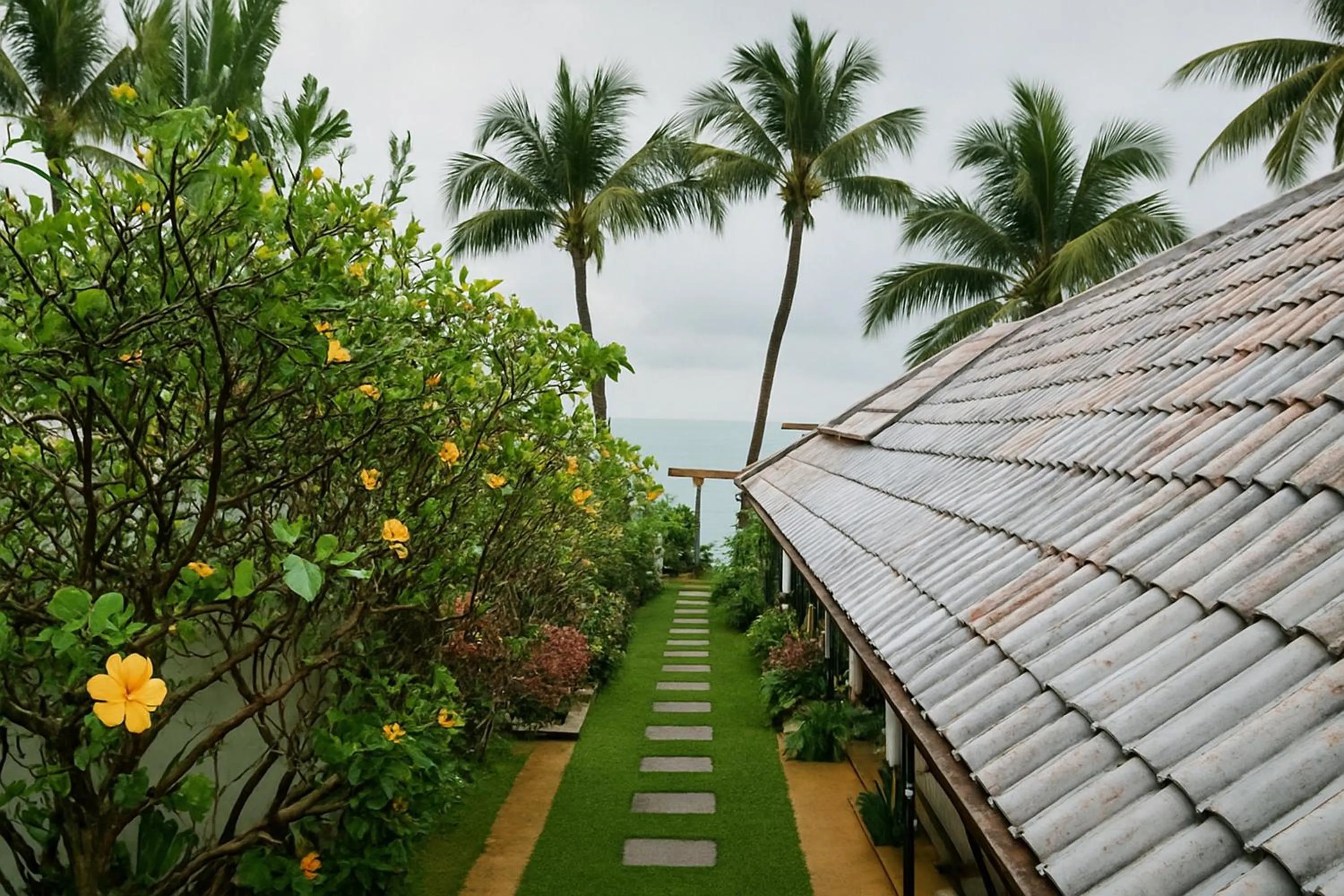 Garden in The Shore Samui