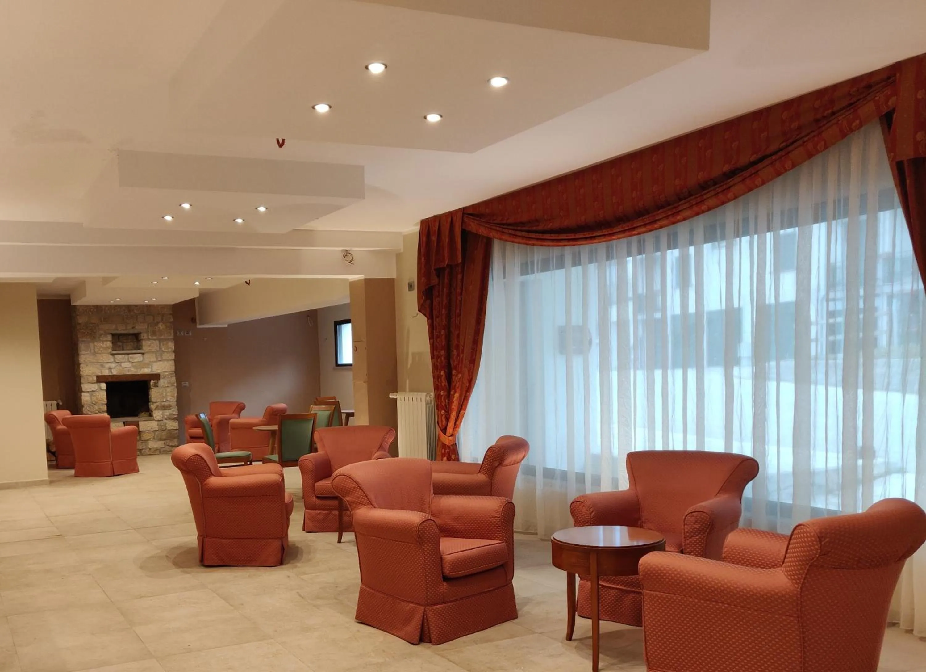 Lobby or reception in Albergo Conte Max