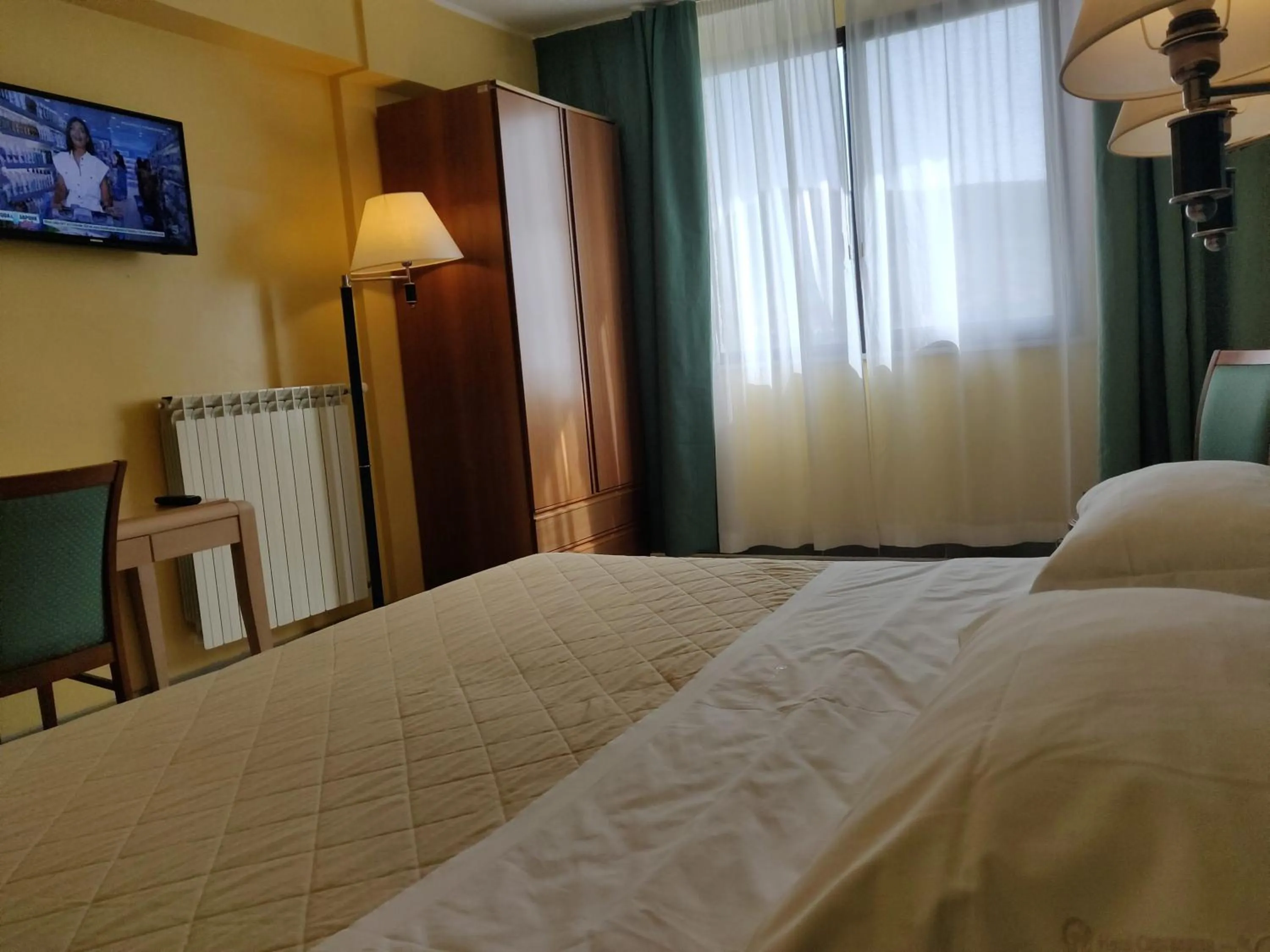 Bedroom, Bed in Albergo Conte Max