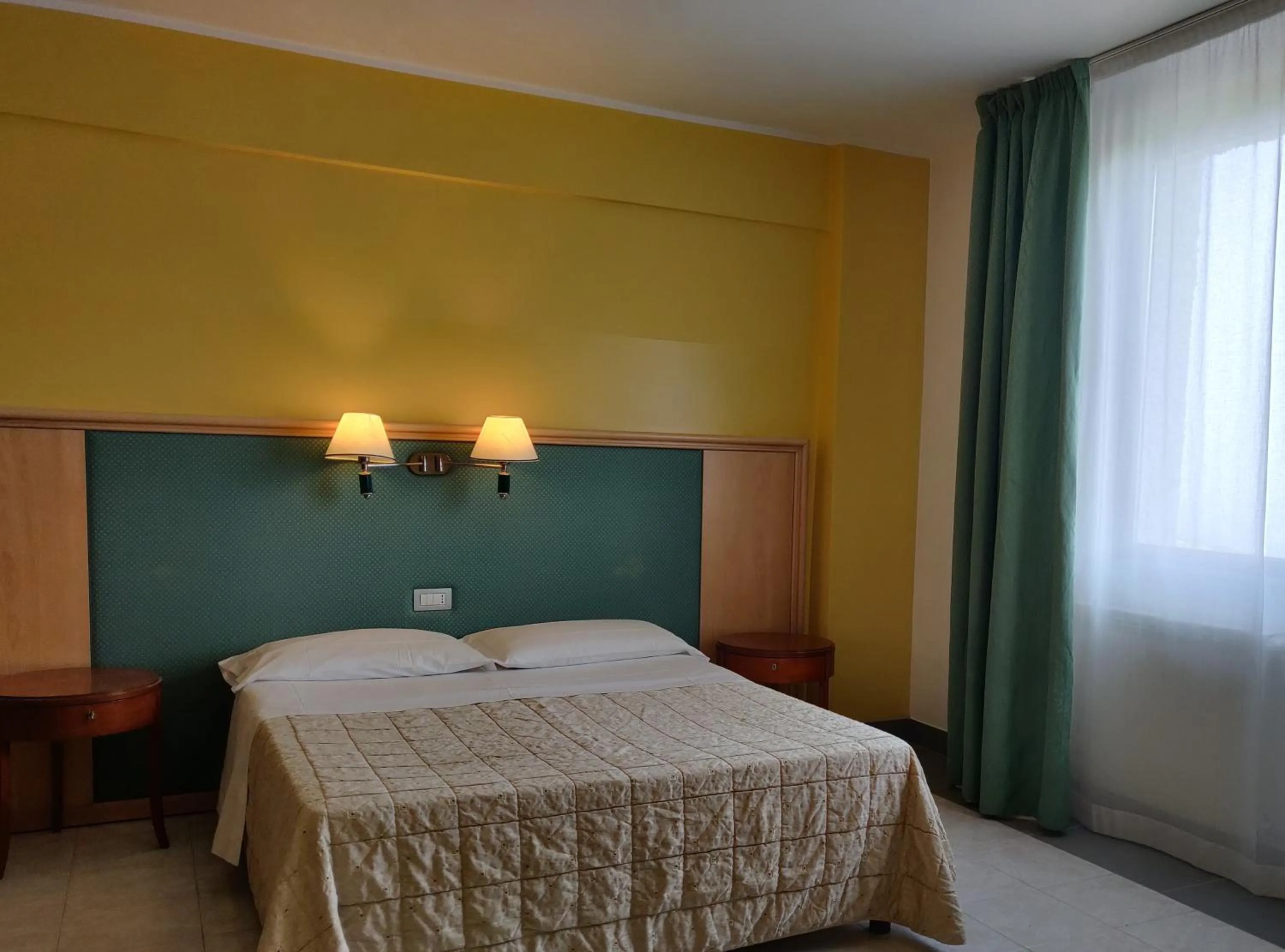 Bedroom, Bed in Albergo Conte Max