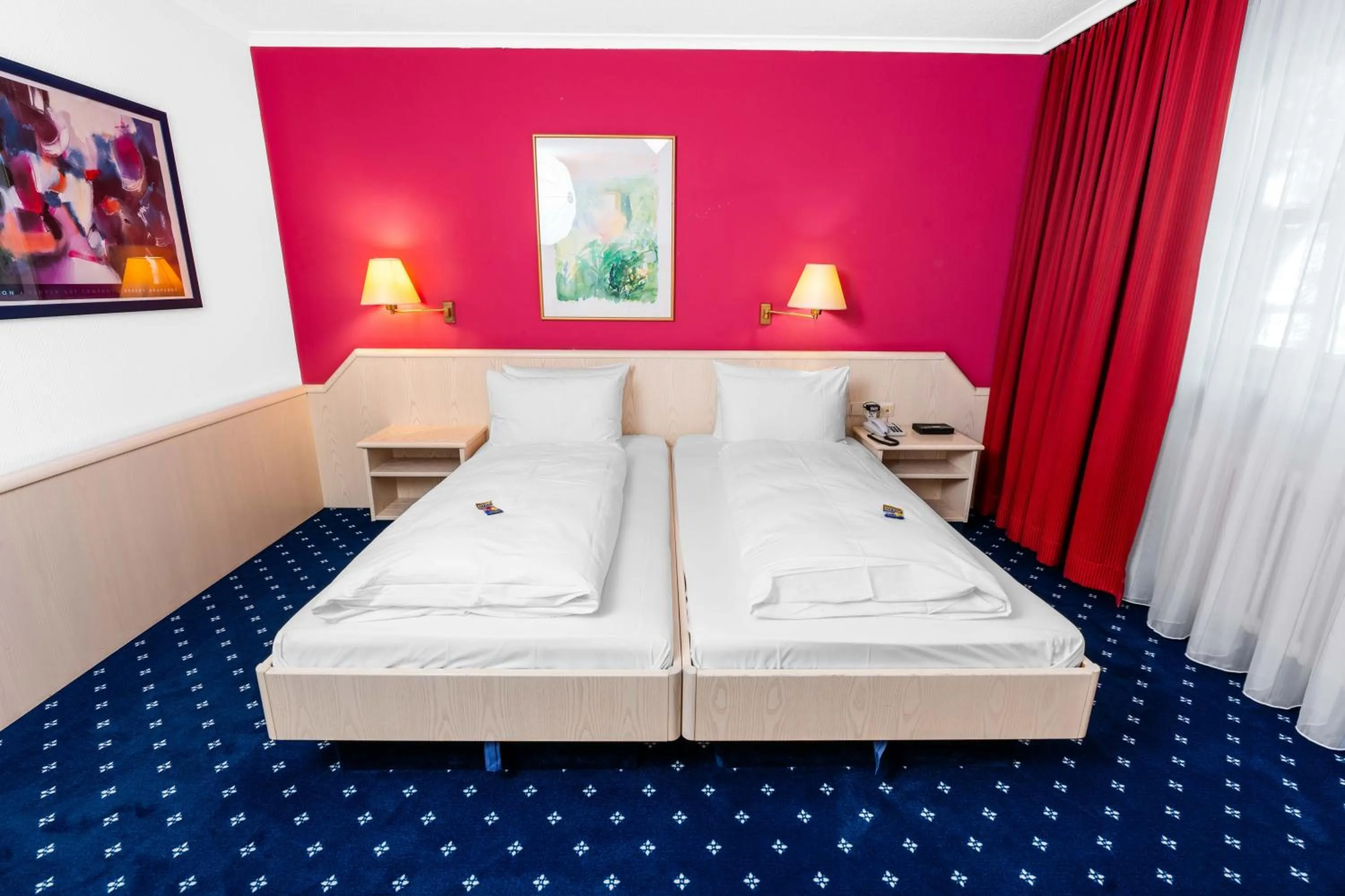 Bed in Hotel-Restaurant Schwanen