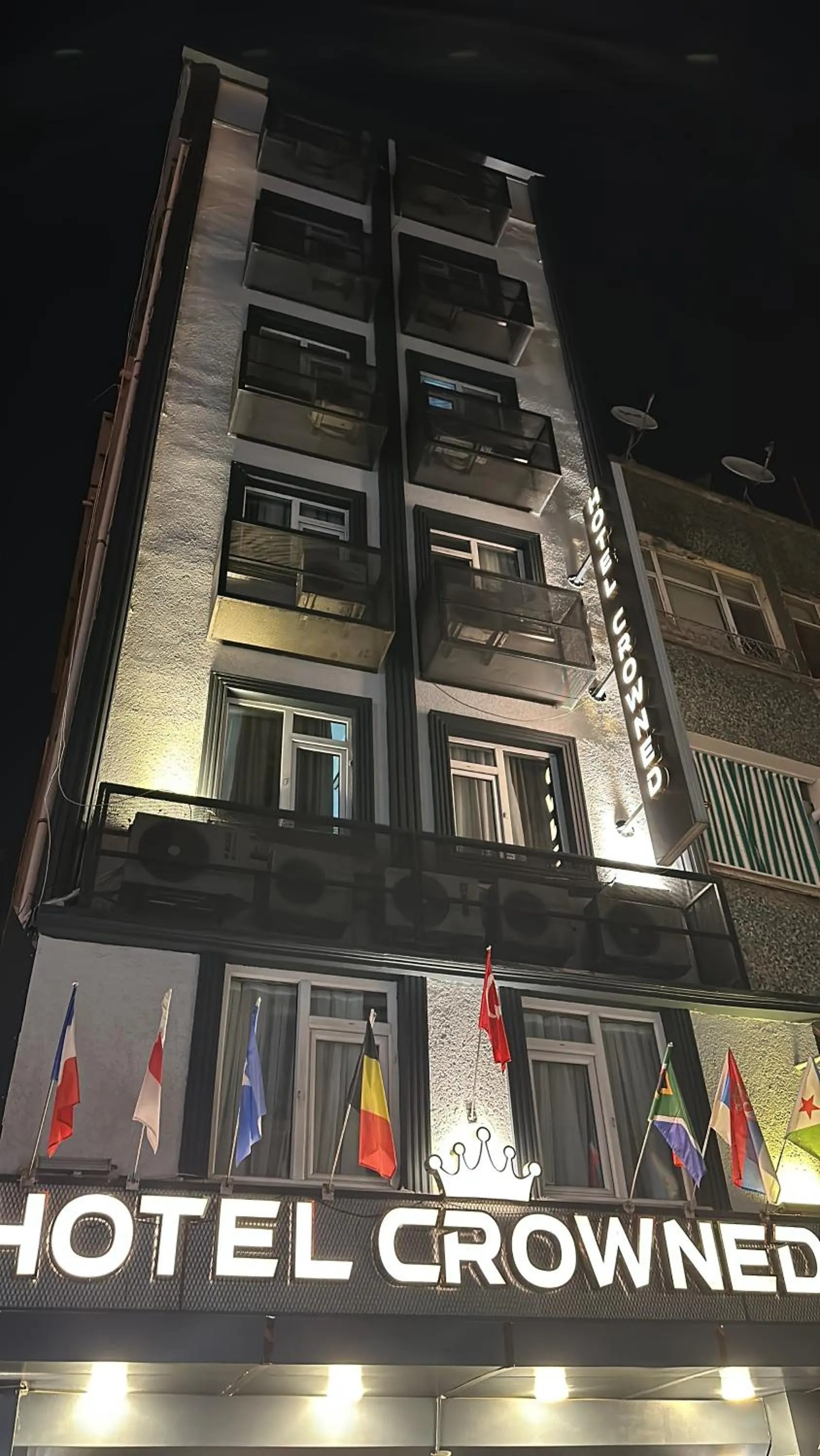 Property building in Crowned Exclusive Hotel