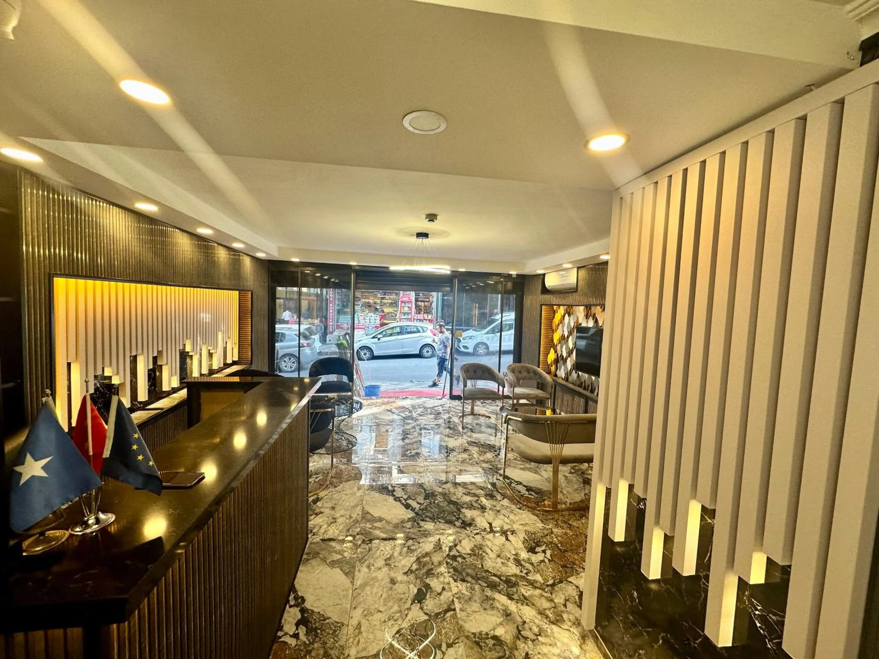 Seating area in Crowned Exclusive Hotel