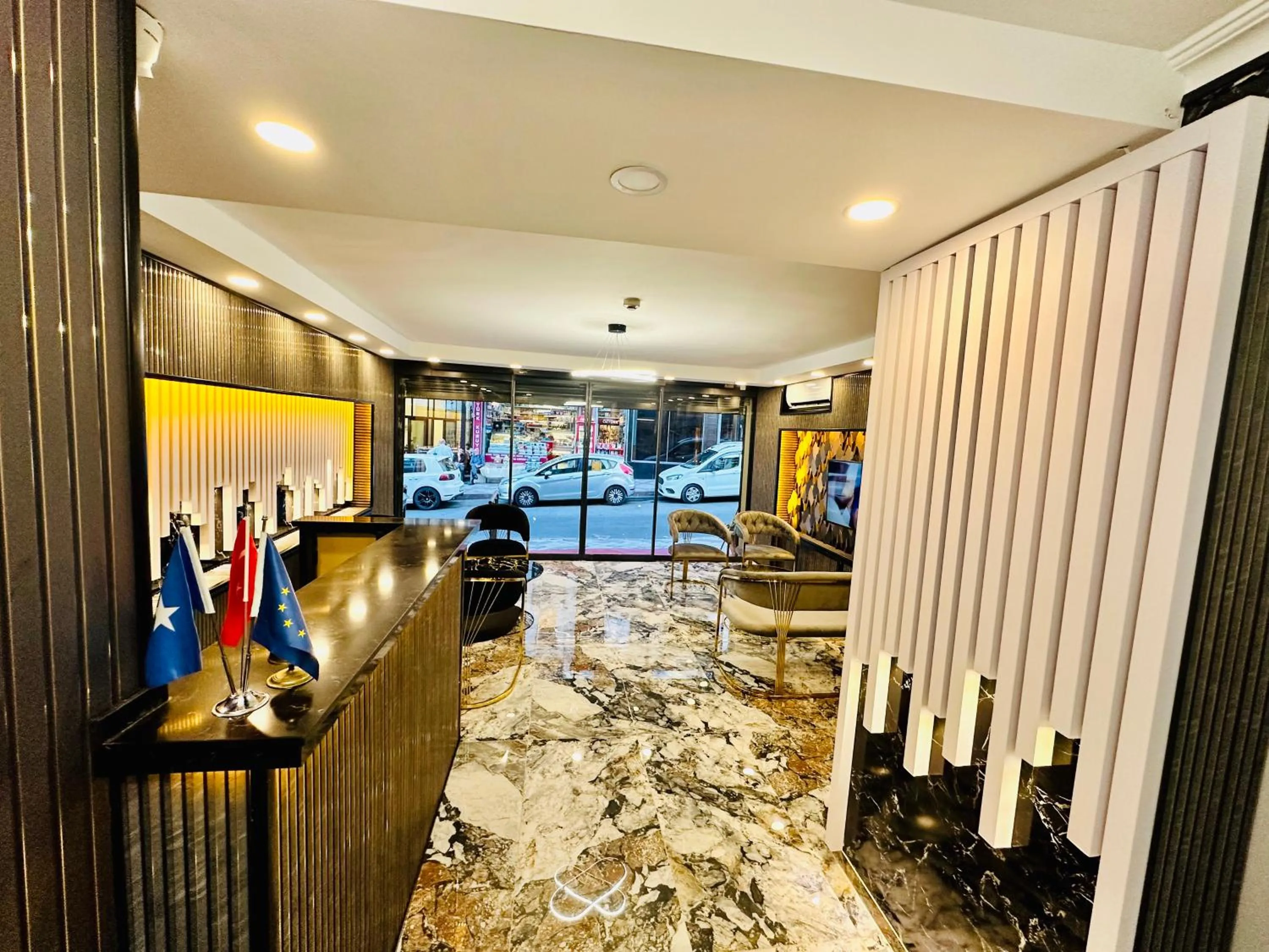 Seating area in Crowned Exclusive Hotel