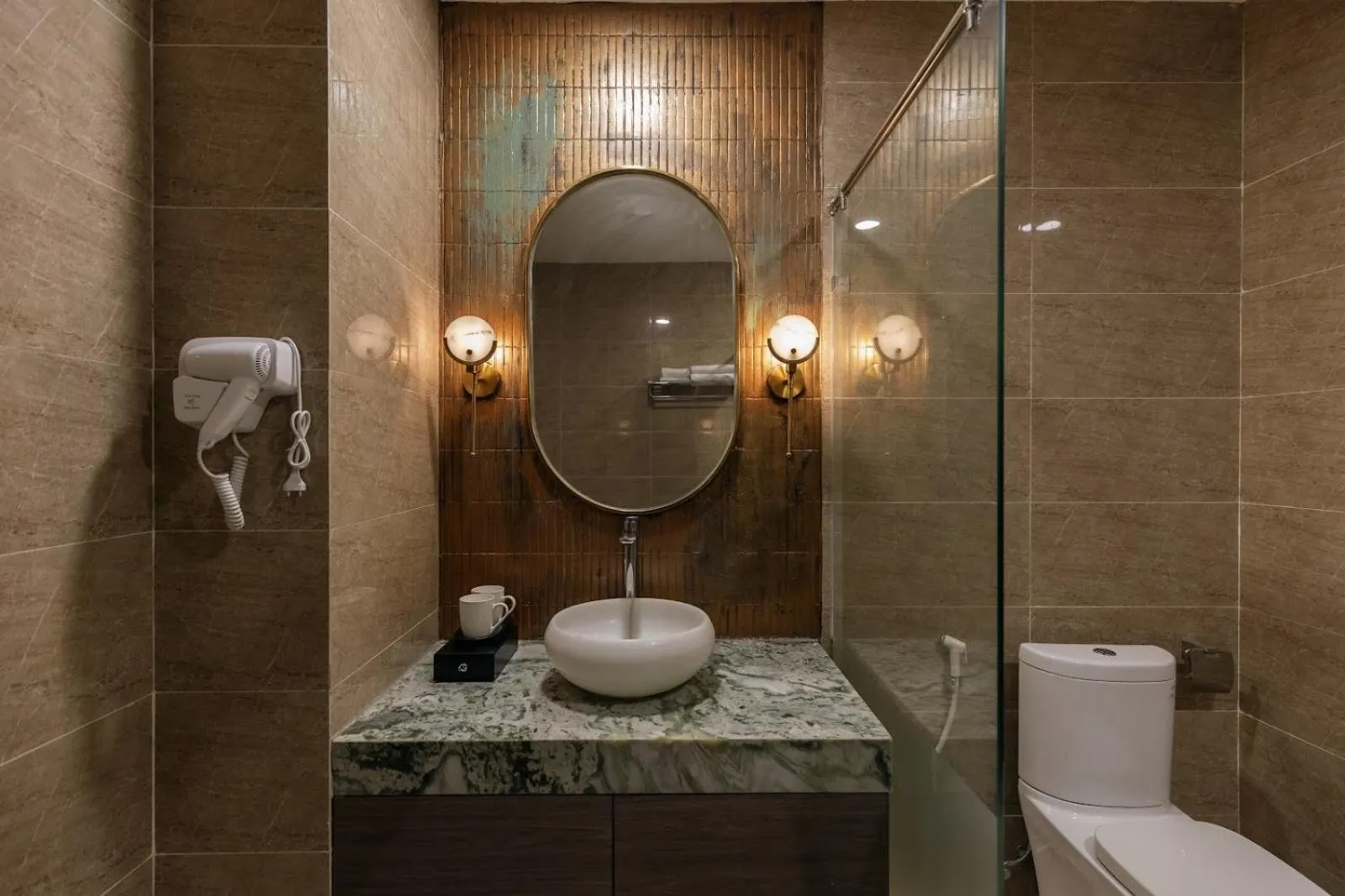 Toilet in Luxhome Mekong Hotel