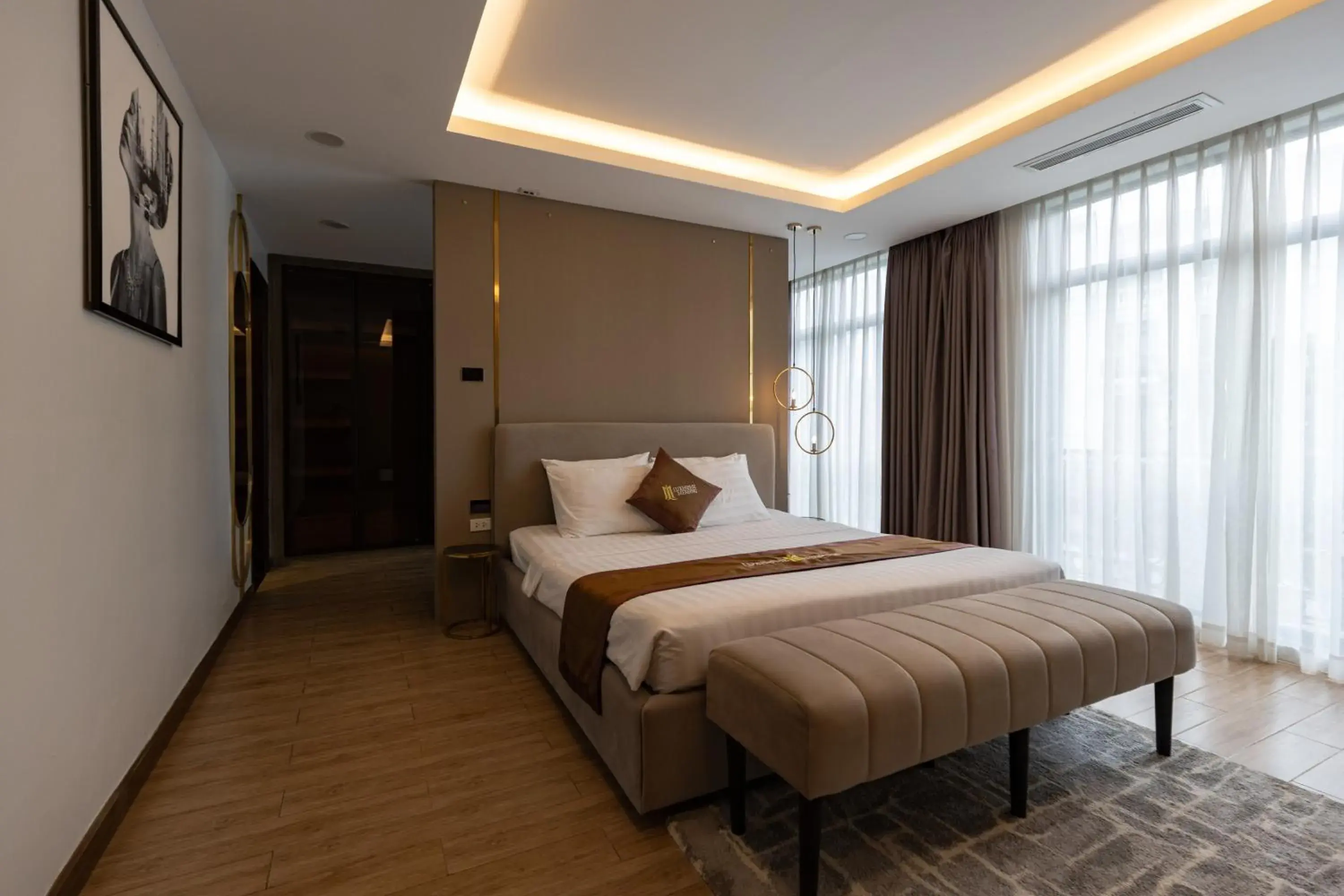 Deluxe Room in Luxhome Mekong Hotel Deluxe Room in Luxhome Mekong Hotel