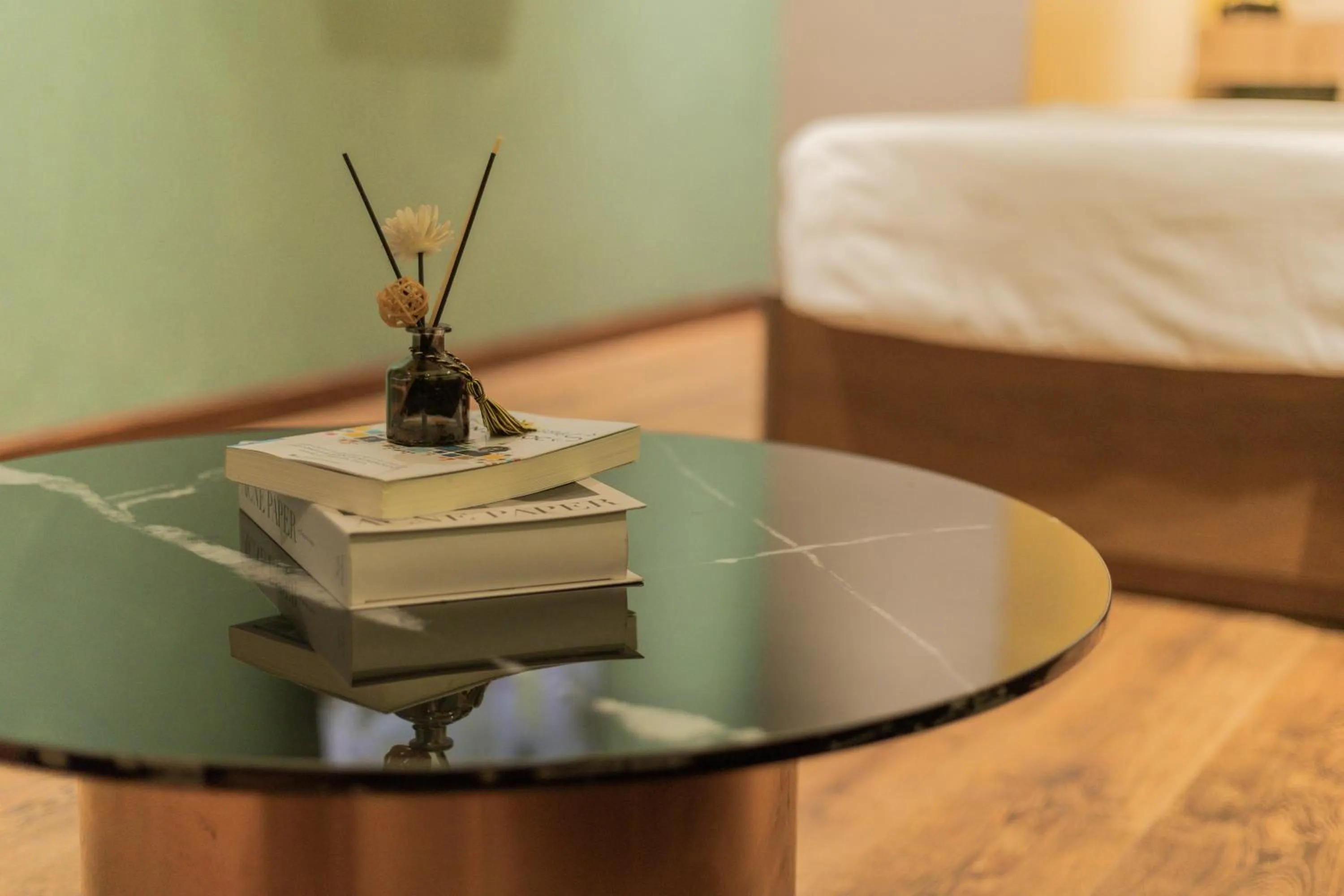 Photo of the whole room, Bed in Luxhome Mekong Hotel