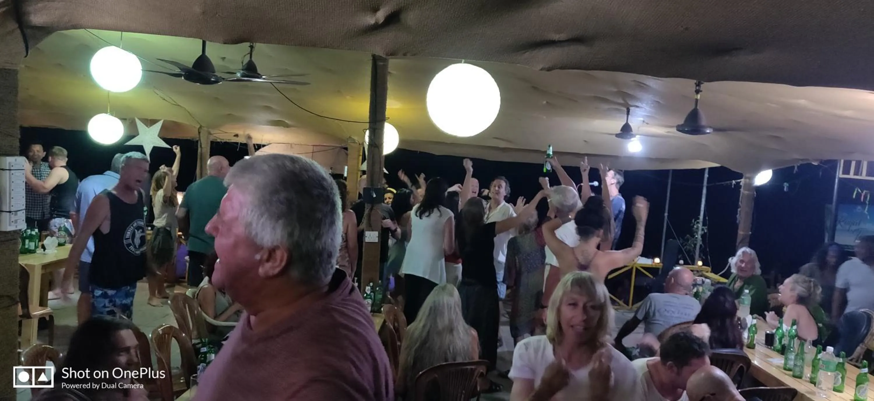 Evening entertainment in Rococo Pelton beach Resort Palolem Beach goa