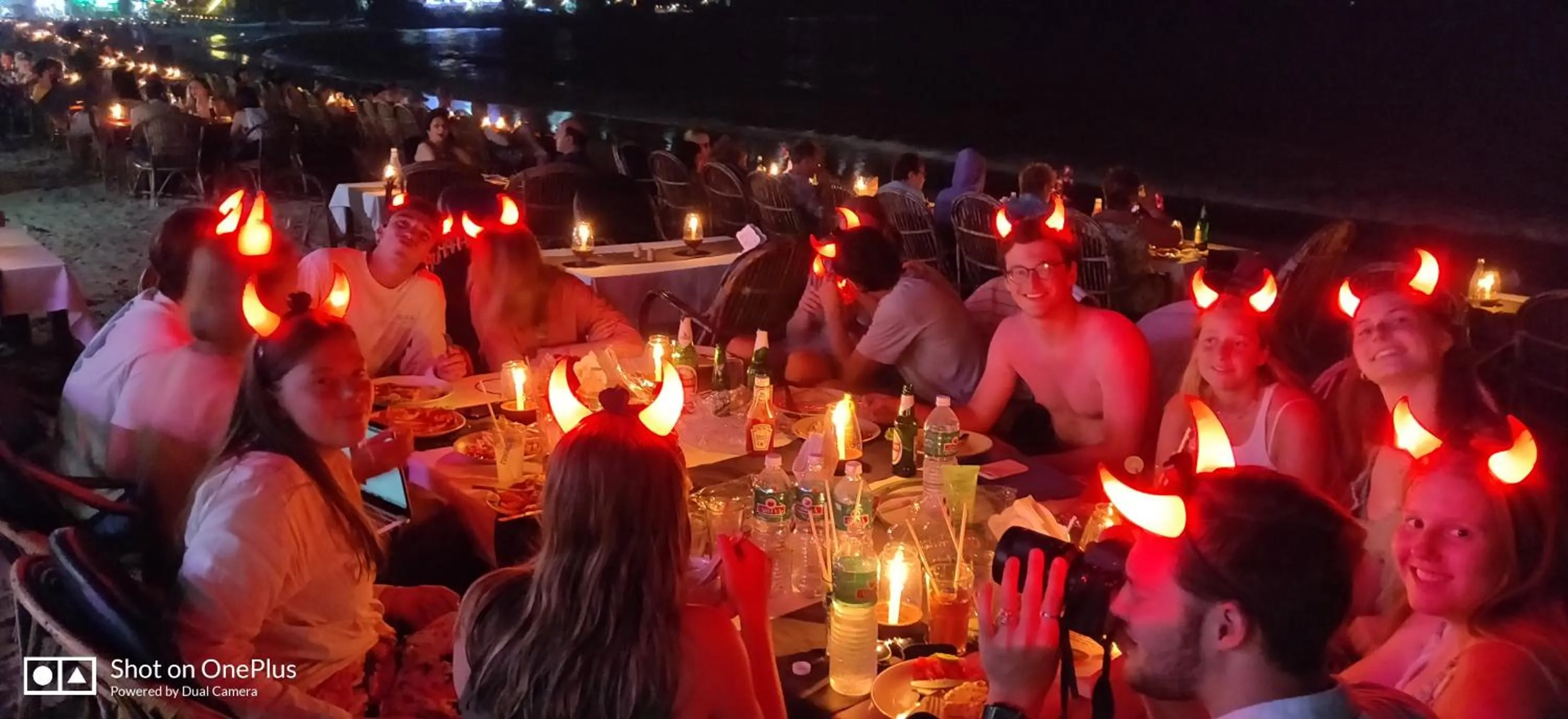 People in Rococo Pelton beach Resort Palolem Beach goa