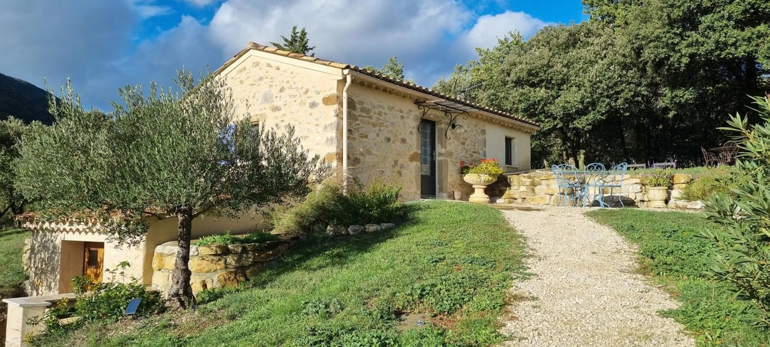 Patio in Mas De La Lance