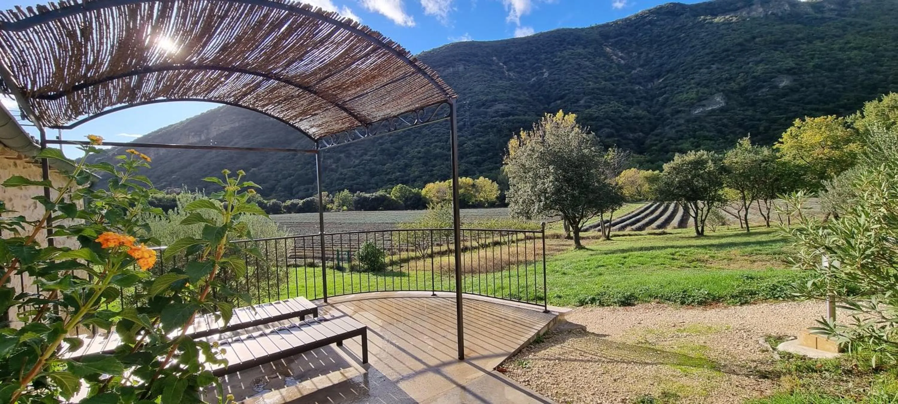 Patio in Mas De La Lance