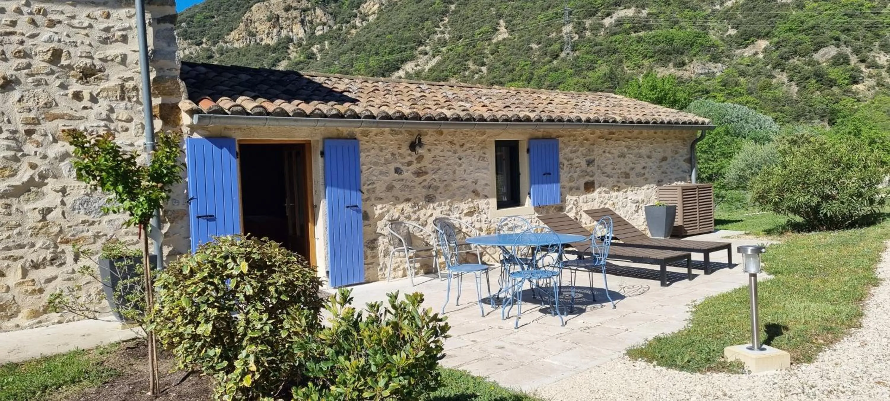 Patio in Mas De La Lance