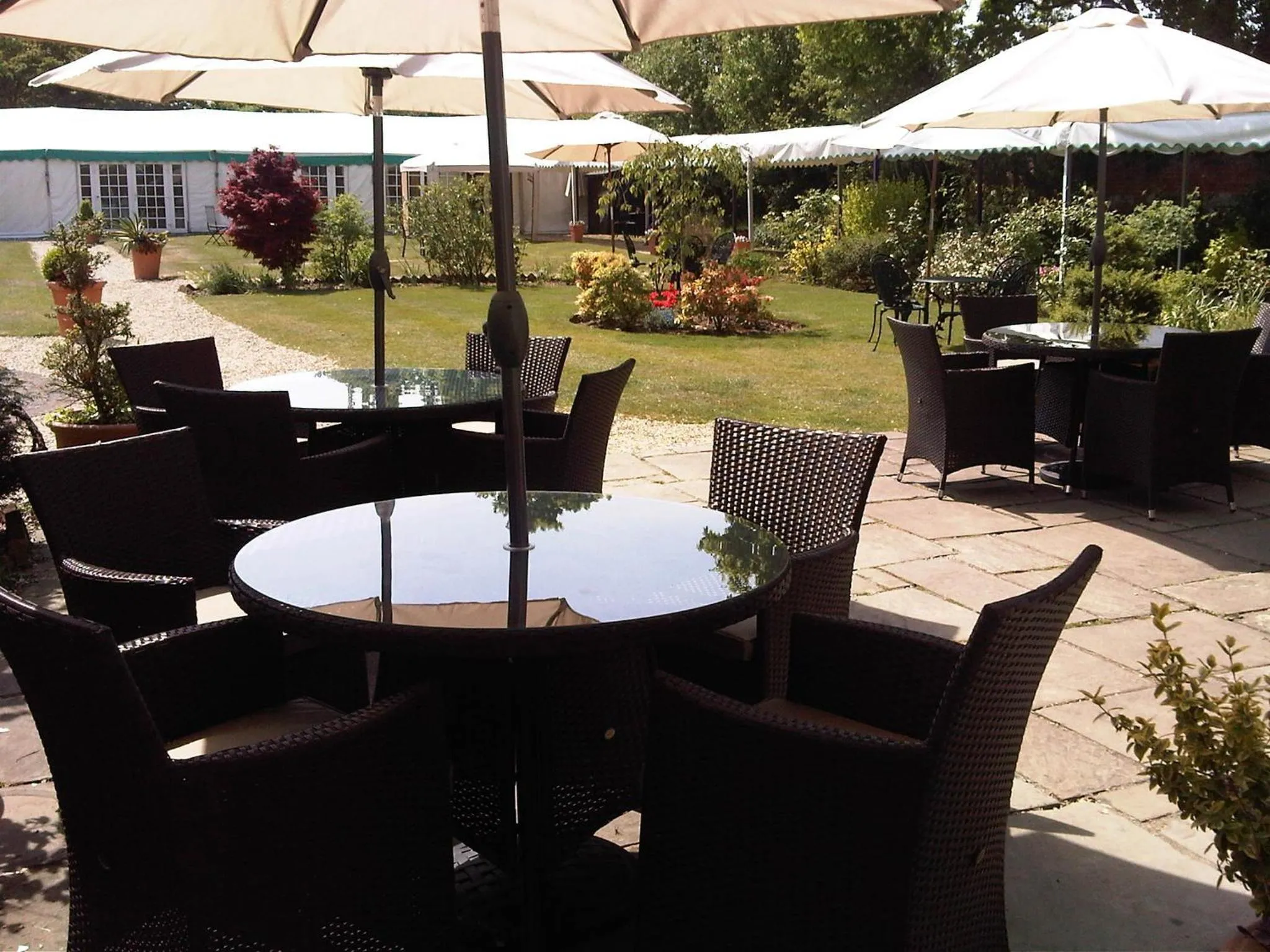 Patio in The Mill House