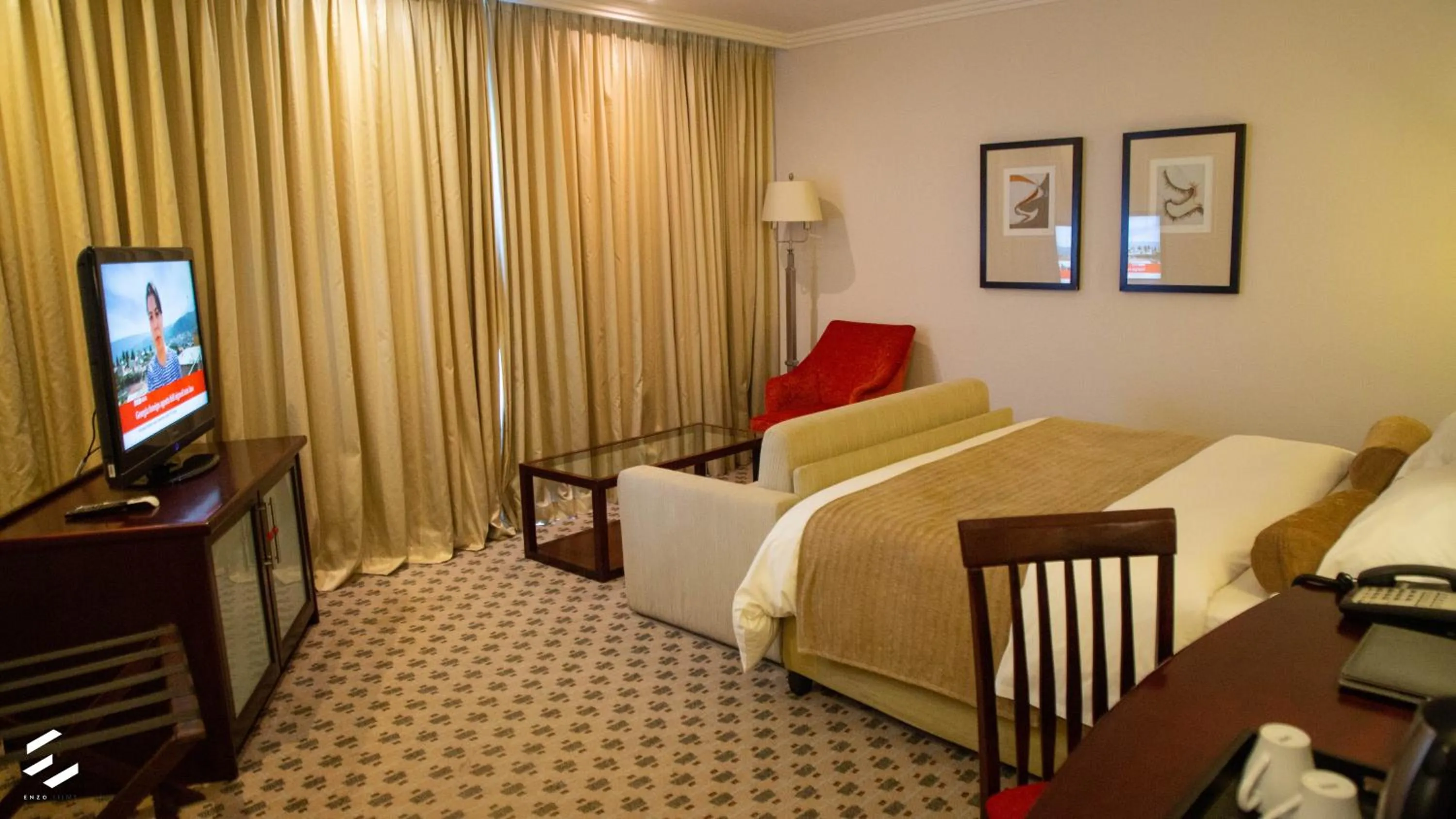 Seating area in Phakalane Golf Estate Hotel & Convention Centre