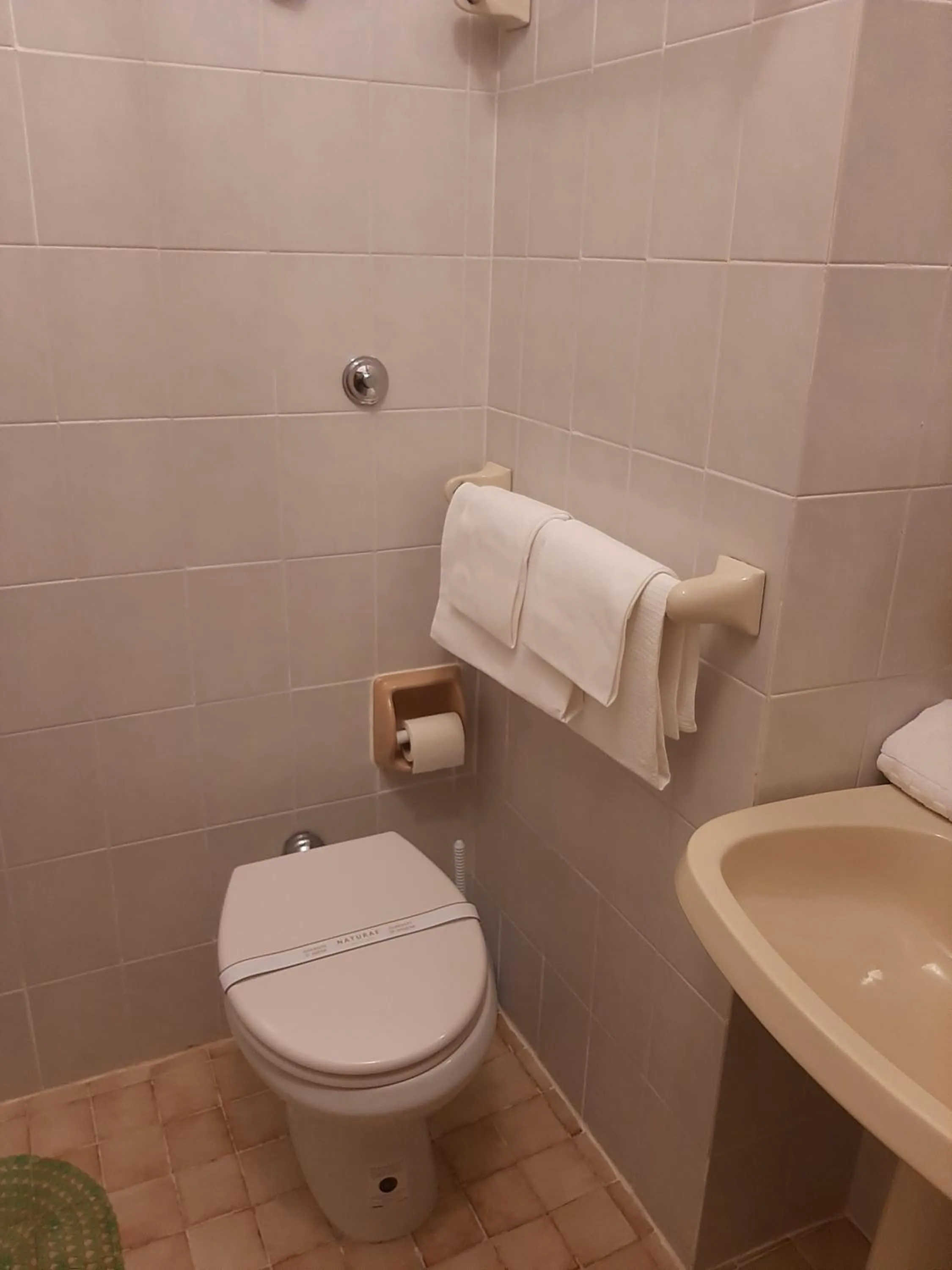 Bathroom in Hotel Cucciolo