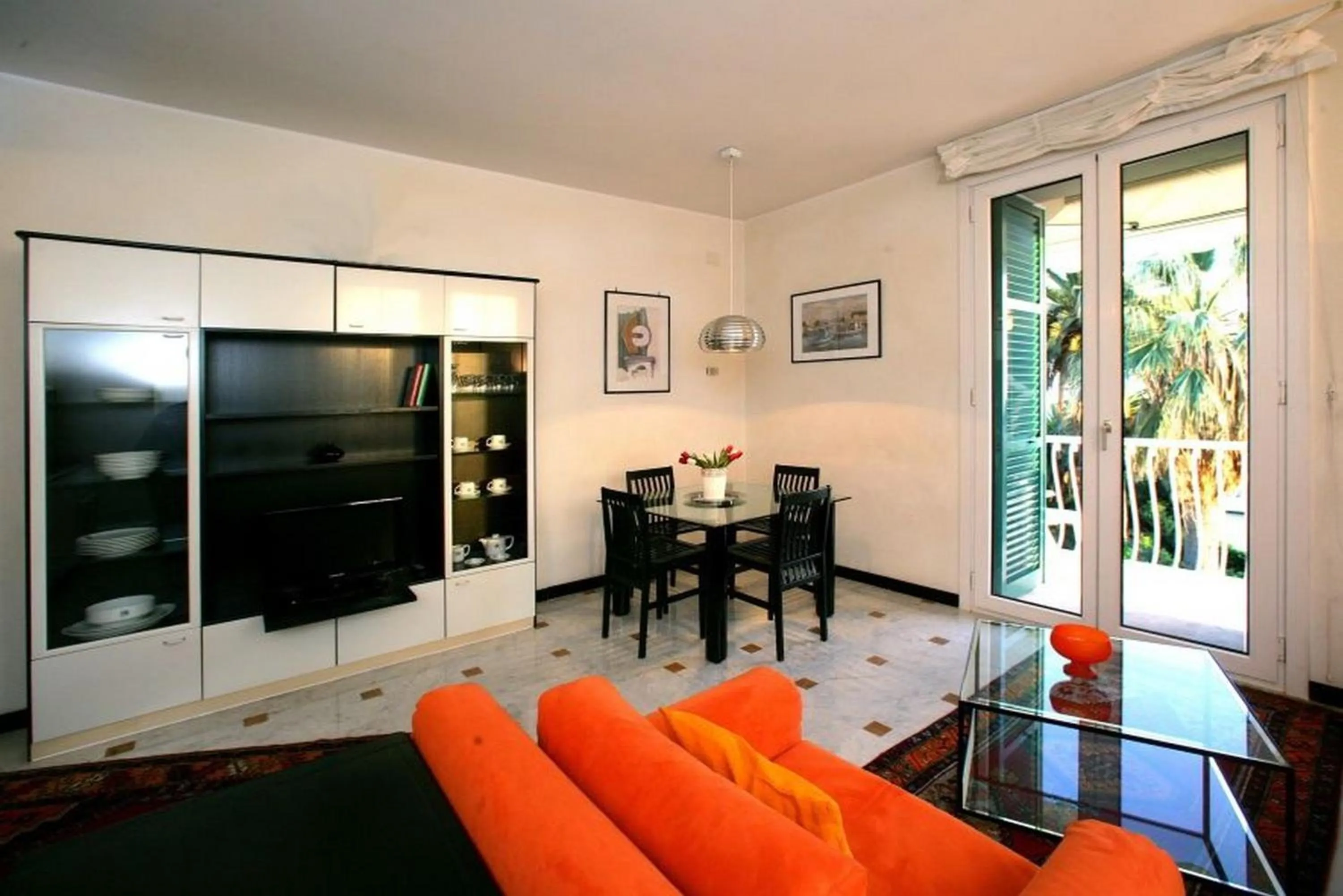 Living room in Savoia Apartments