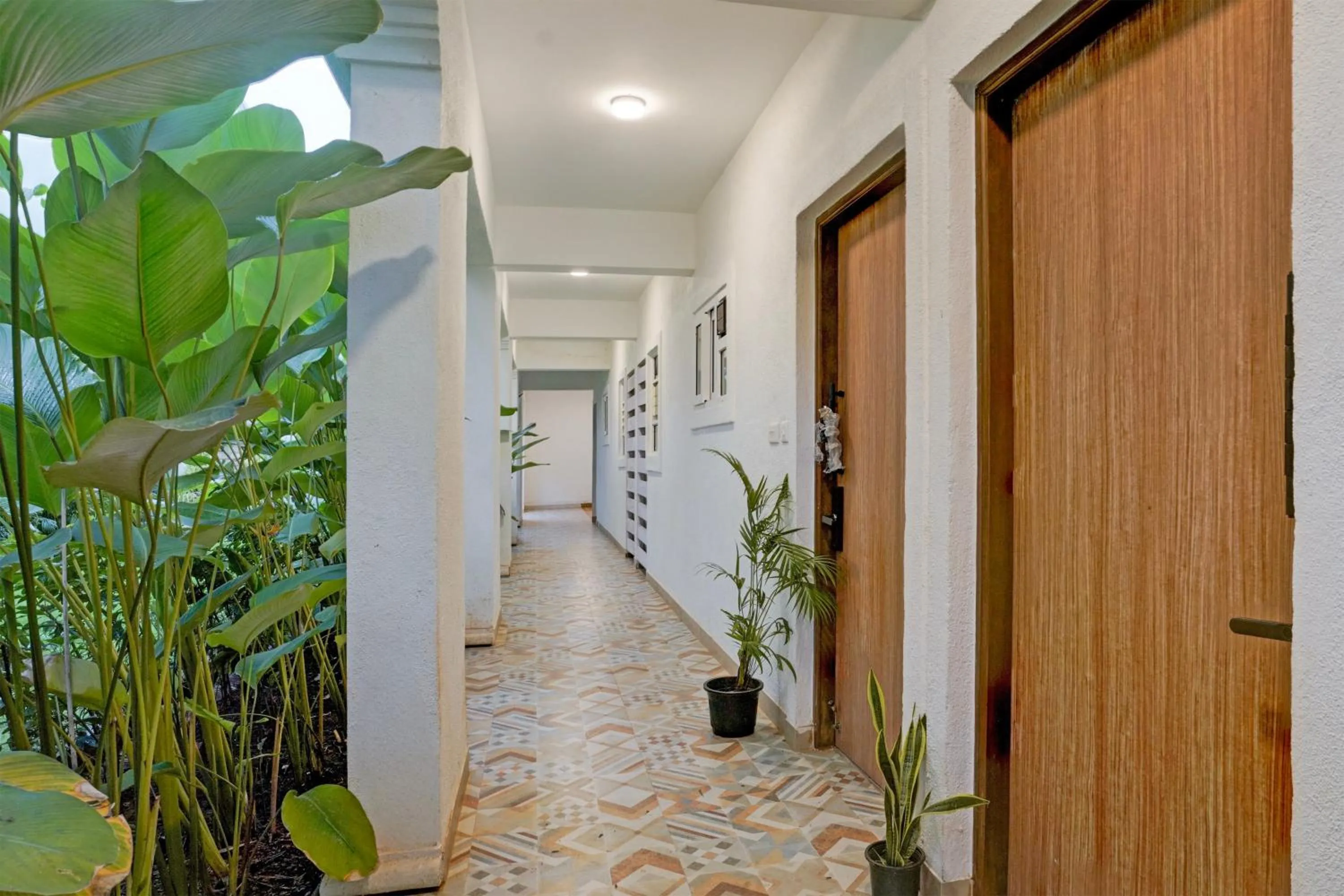 Lobby or reception in Naavinya by DanCenter - 1BHK apartment in Siolim