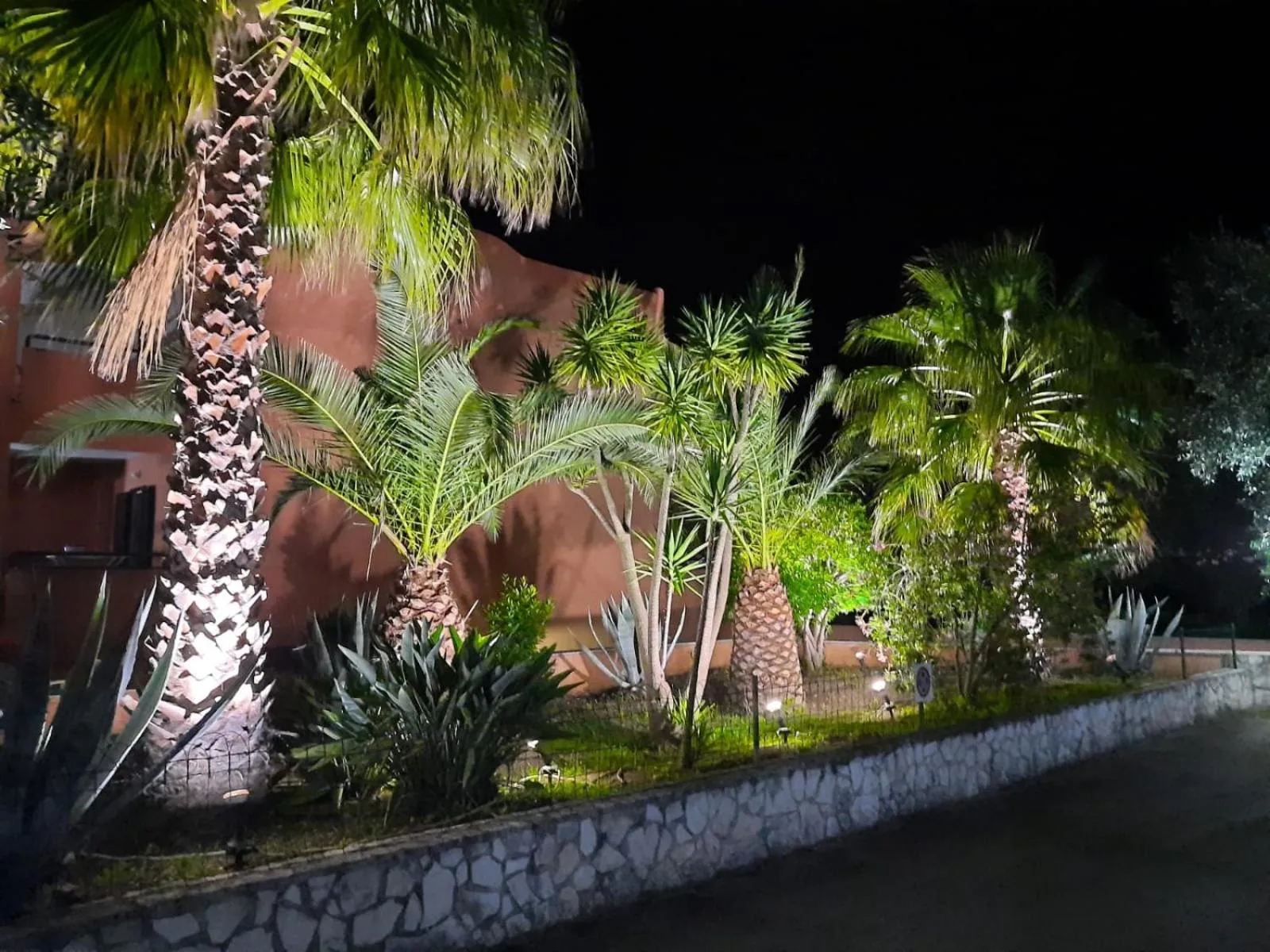 Garden in Hotel Palme Gemelle
